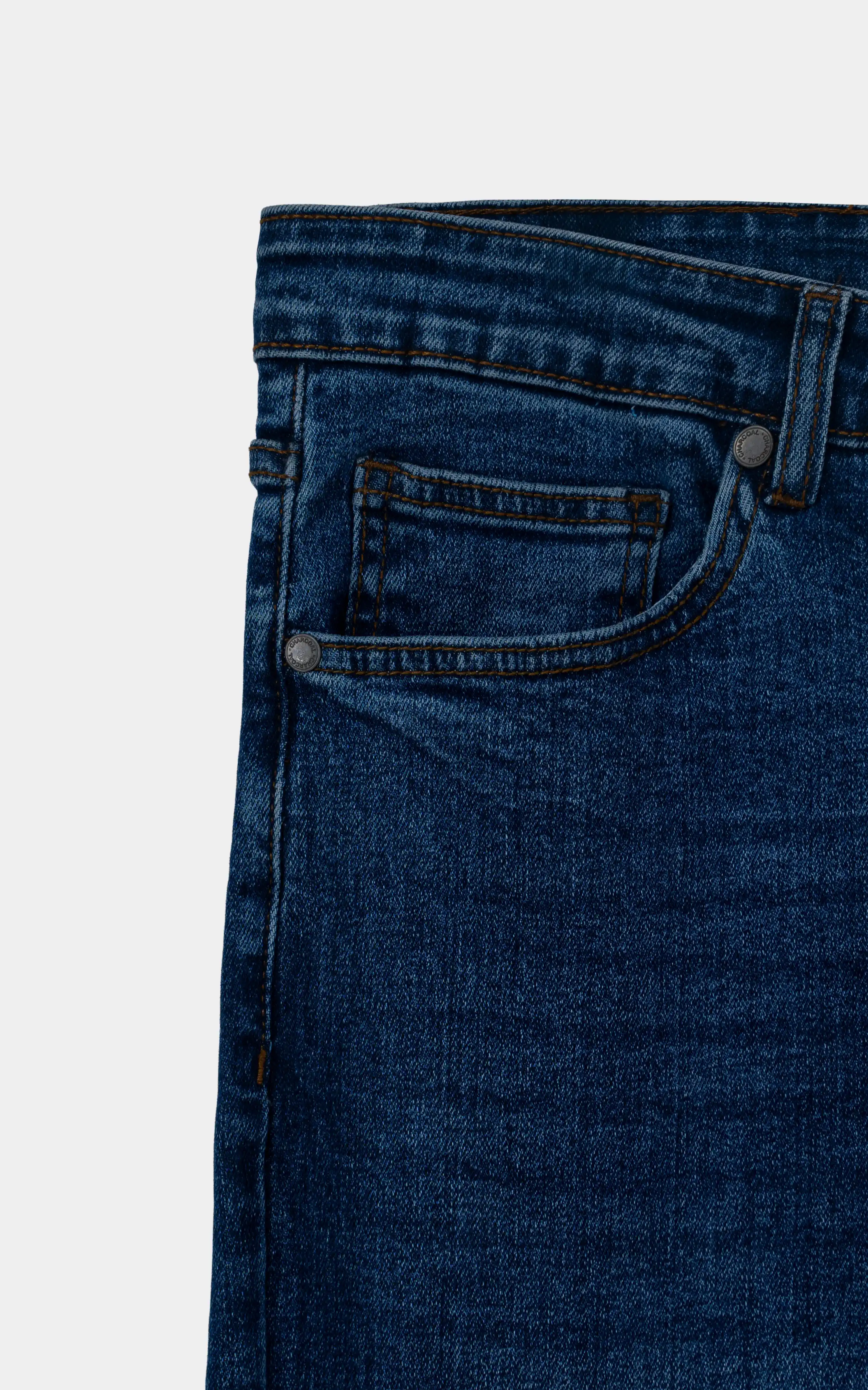 STRAIGHT FIT JEAN MID BLUE