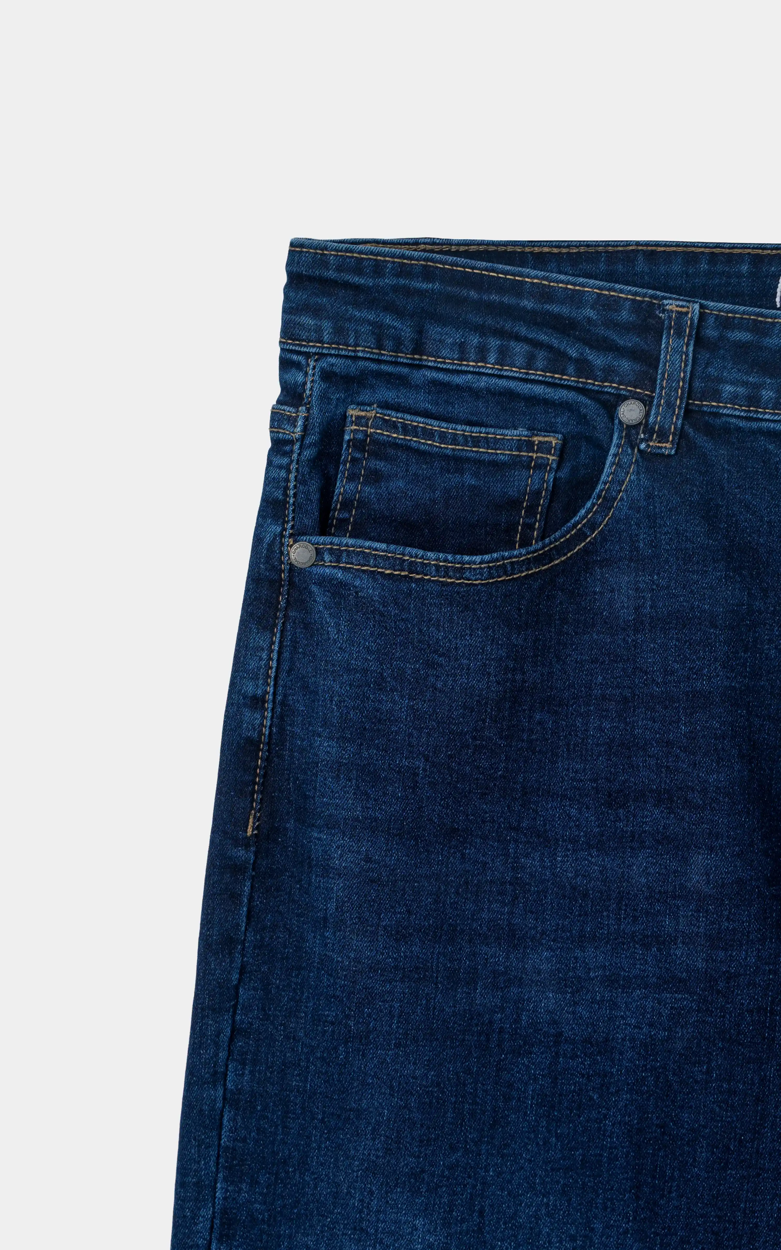 REGULAR STRAIGHT FIT MID BLUE