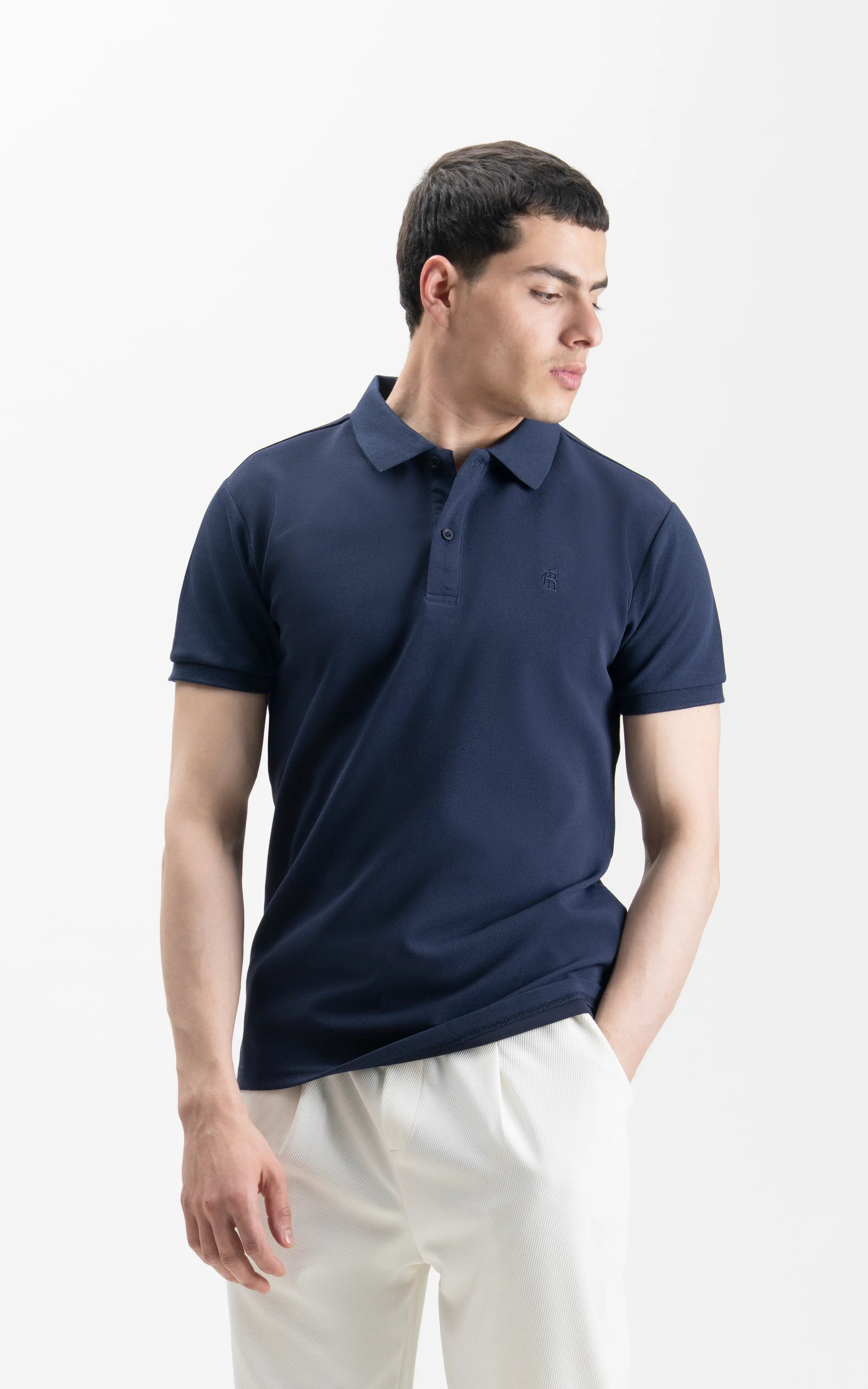 SMART FIT CLASSIC POLO SHIRT NAVY