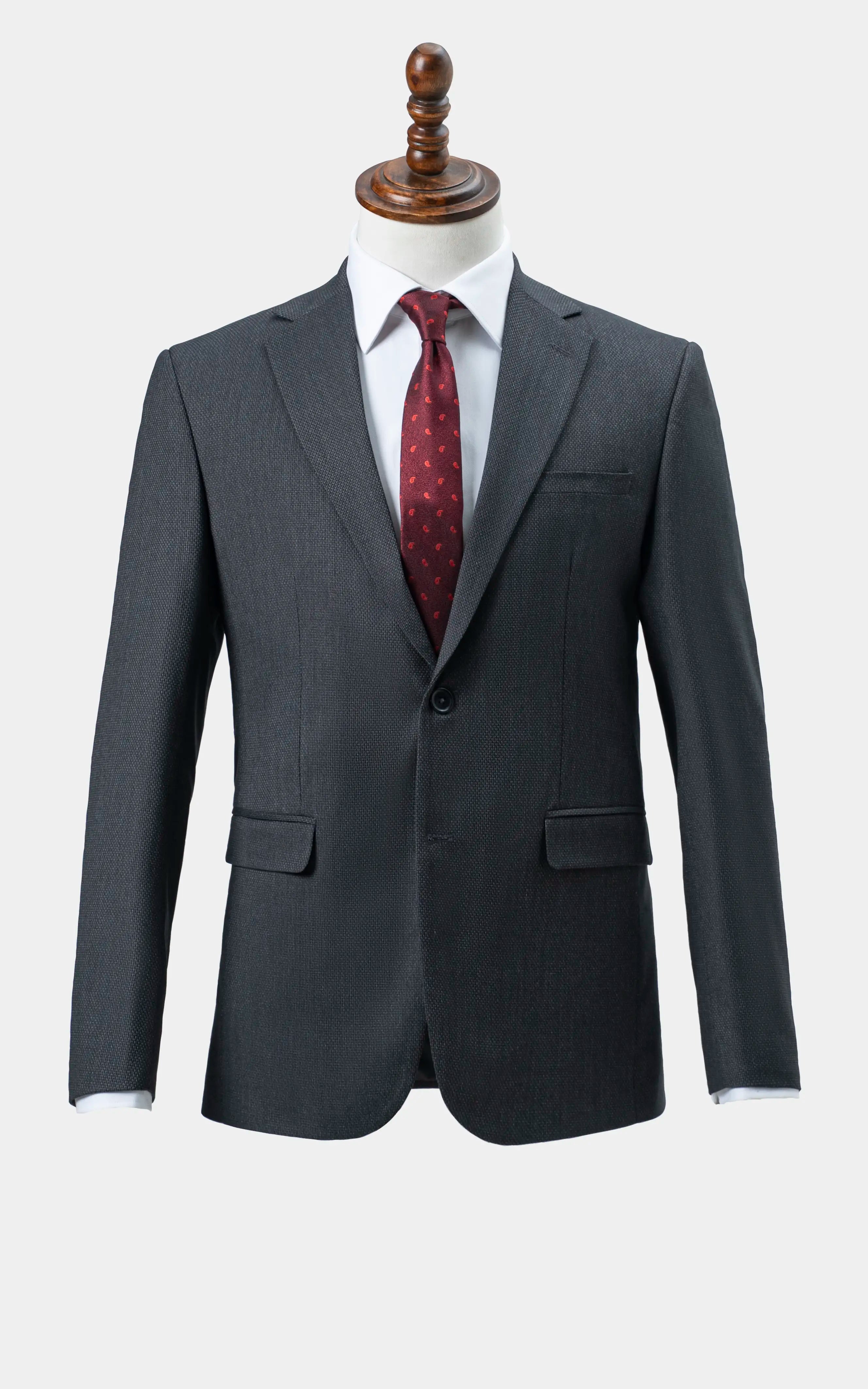 Two-Piece Suit Dark Grey