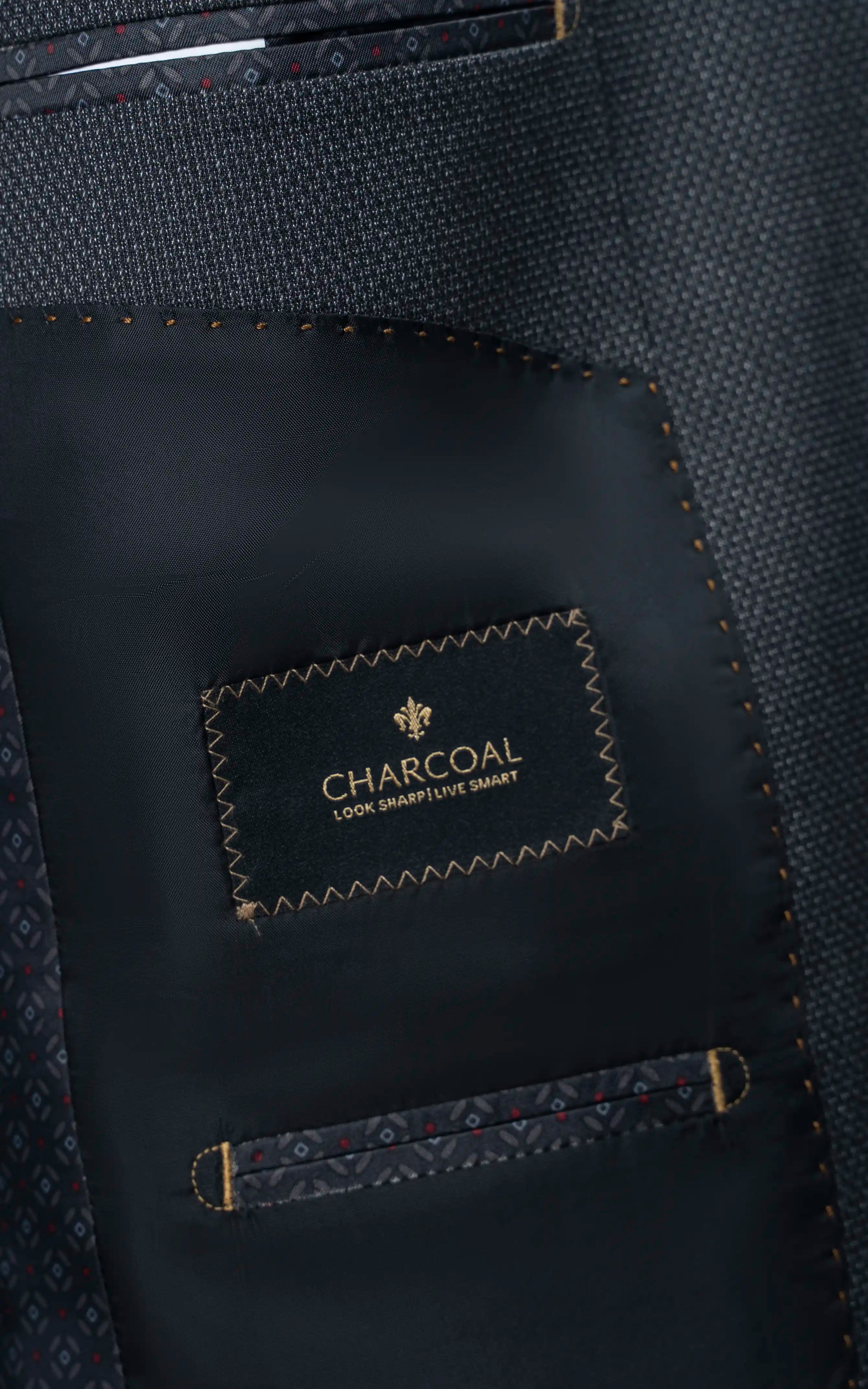 Two-Piece Suit Dark Grey