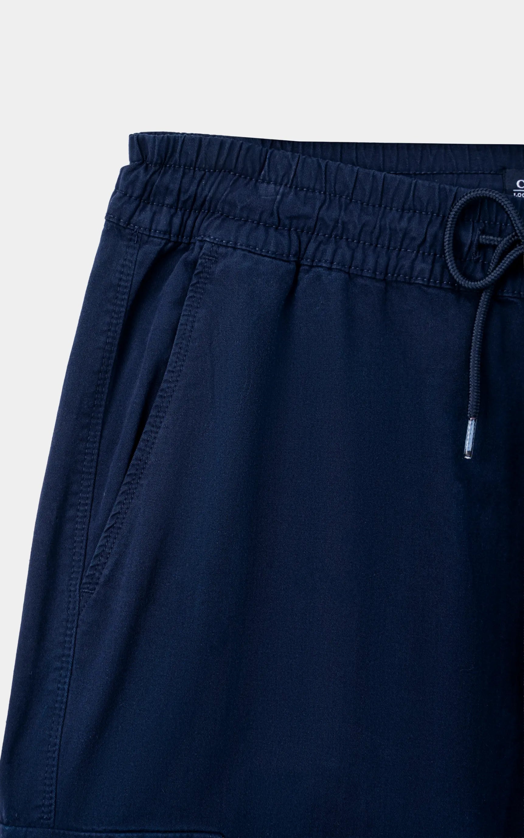STRAIGHT FIT CARGO TROUSER NAVY