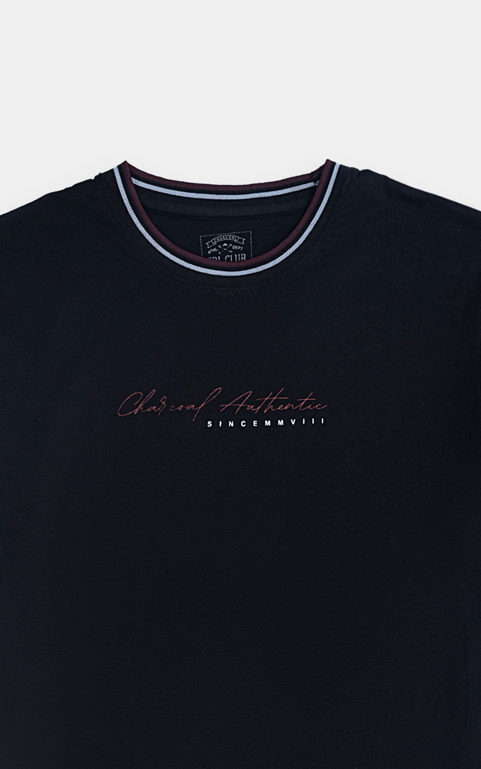 TIPPING T-SHIRT BLACK