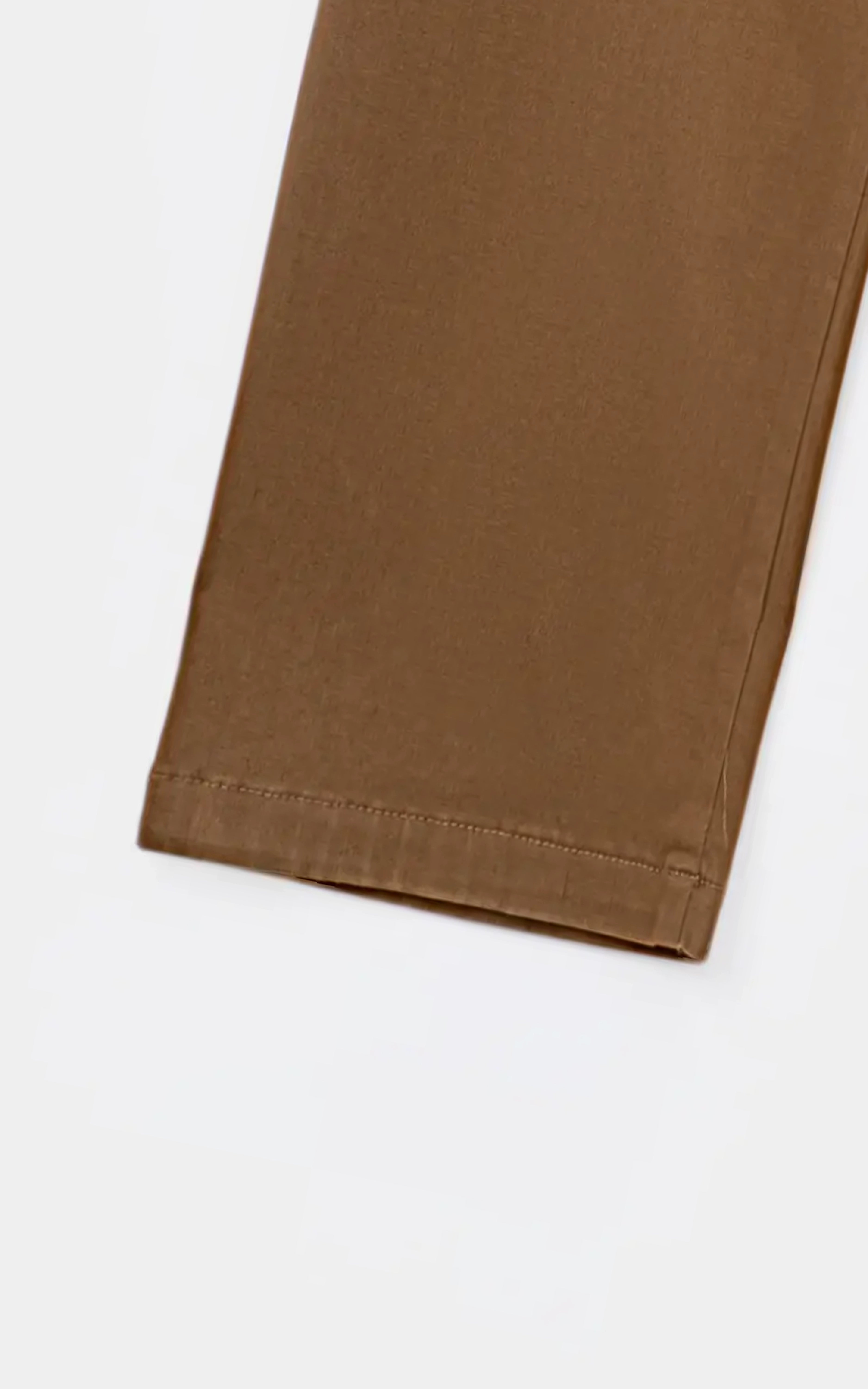 TWILL SMART FIT PANT BROWN