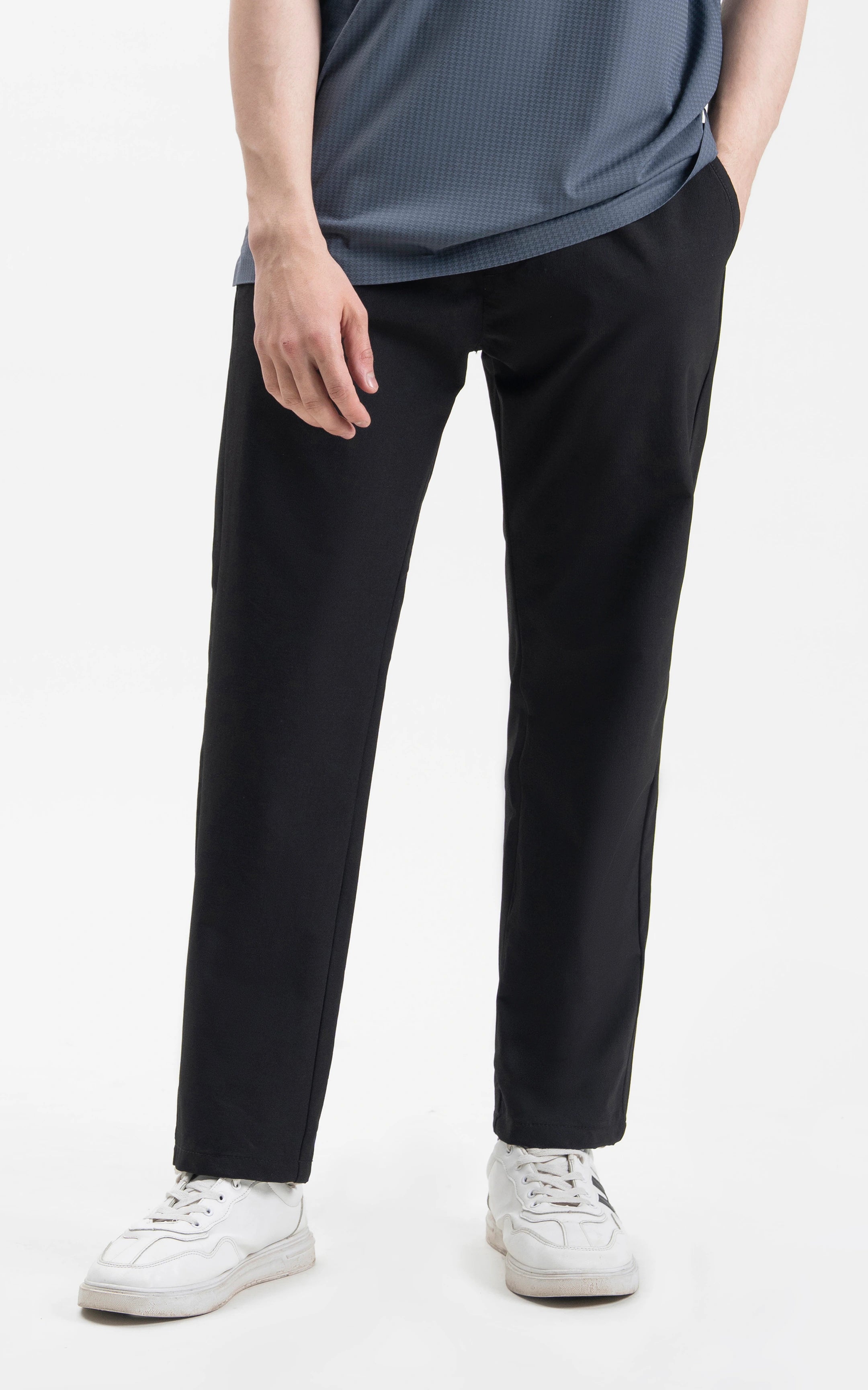 CASUAL TROUSER CROSS POCKET BLACK