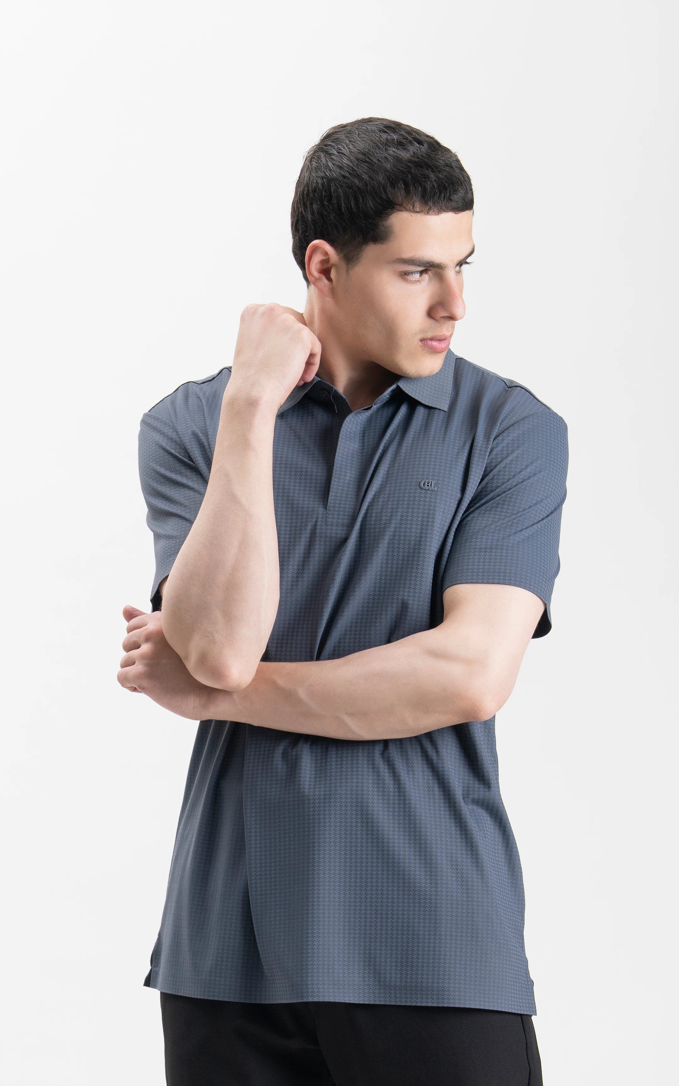 SMART FIT PREMIUM POLO SHIRT BLUISH GREY