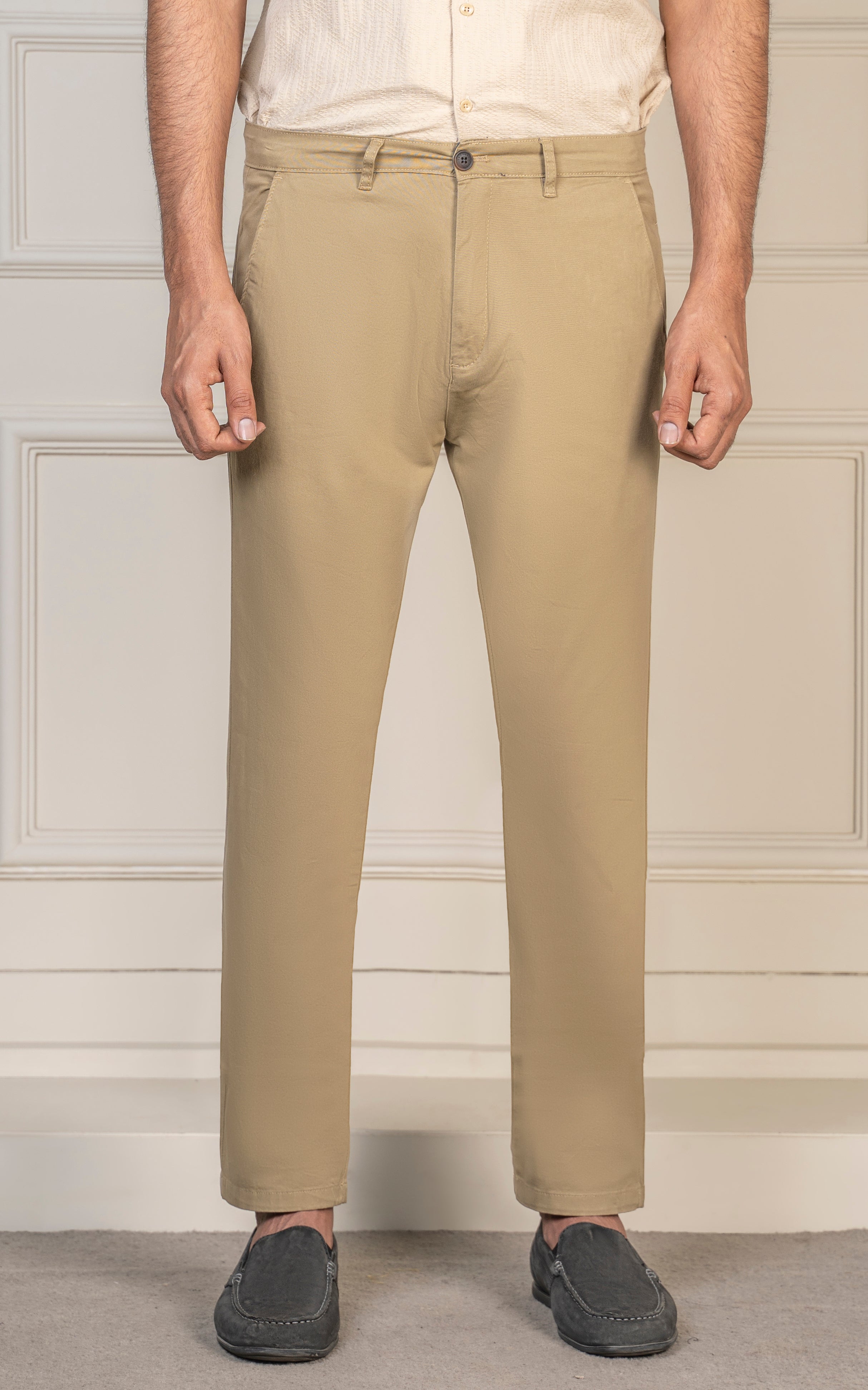 TWILL SMART FIT PANT KHAKI