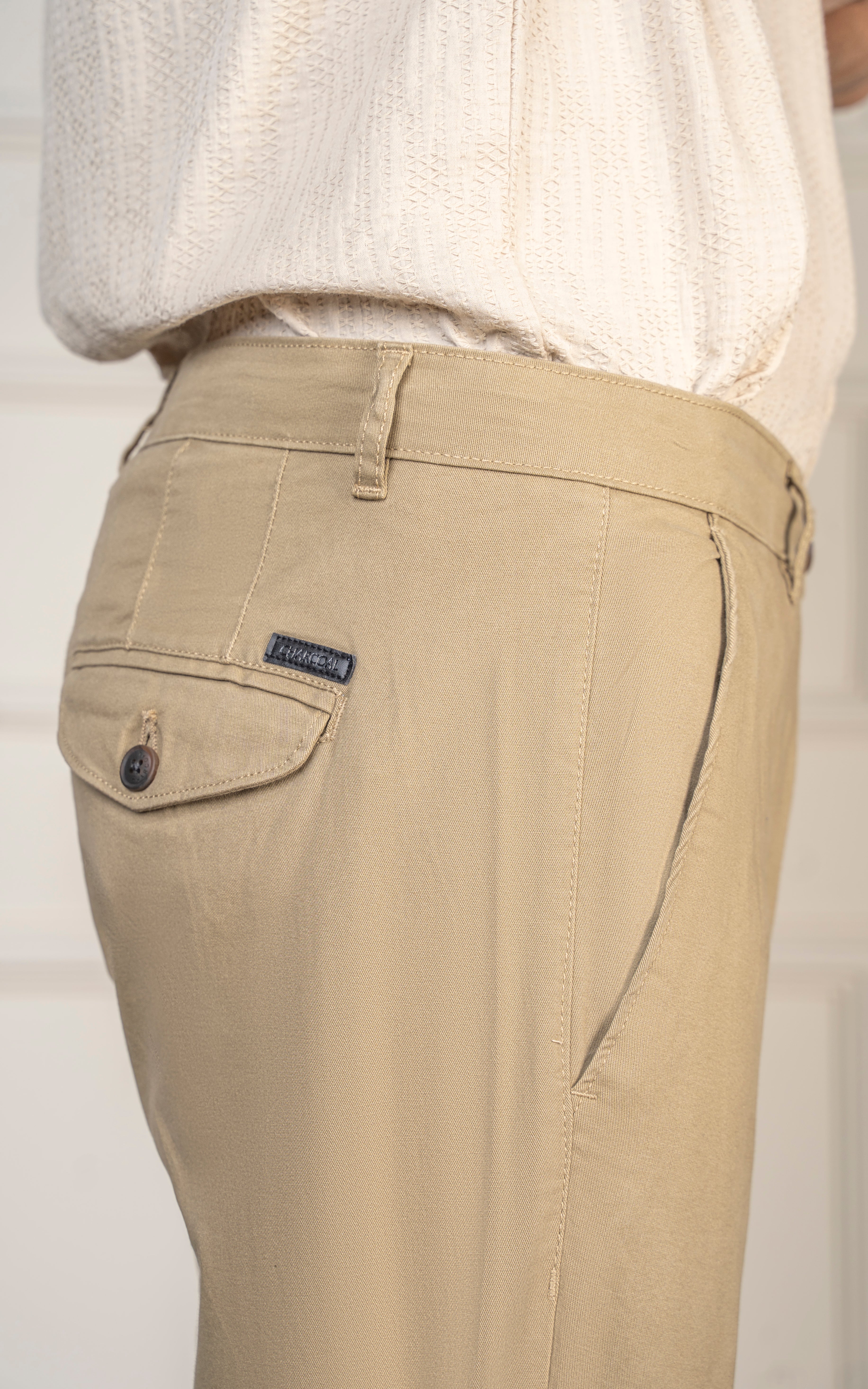 TWILL SMART FIT PANT KHAKI