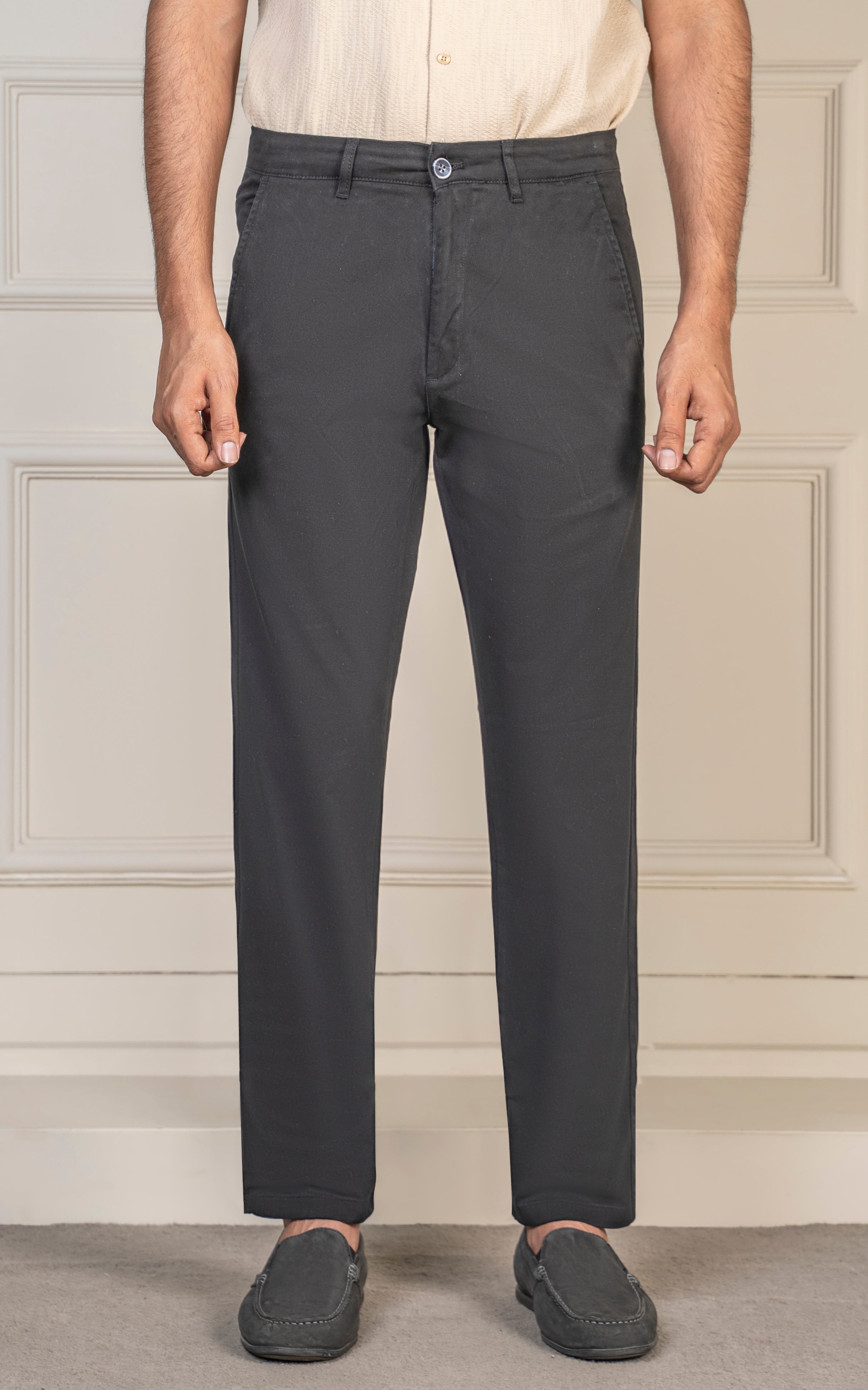 TWILL SMART FIT PANT BLACK
