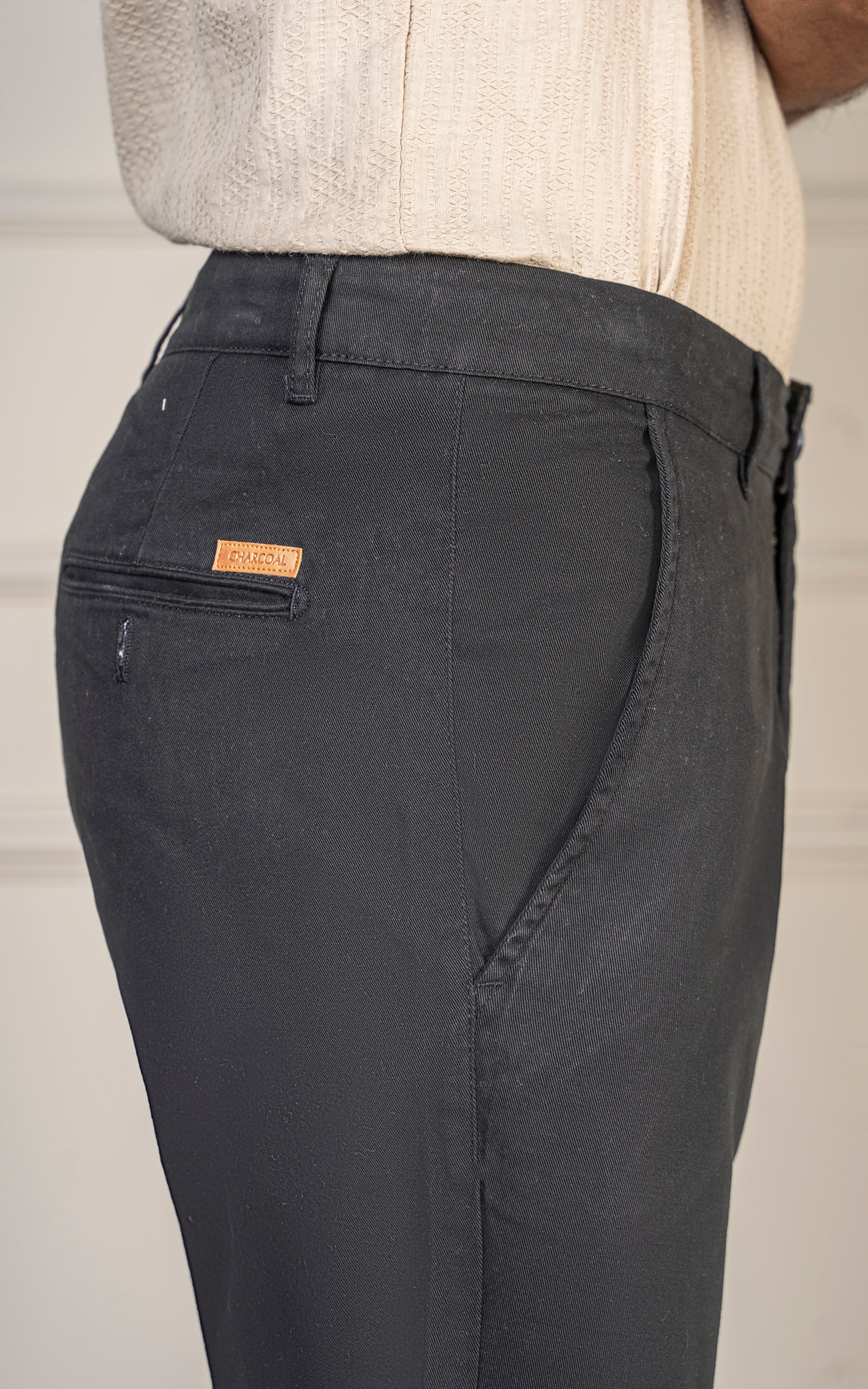 TWILL SMART FIT PANT BLACK