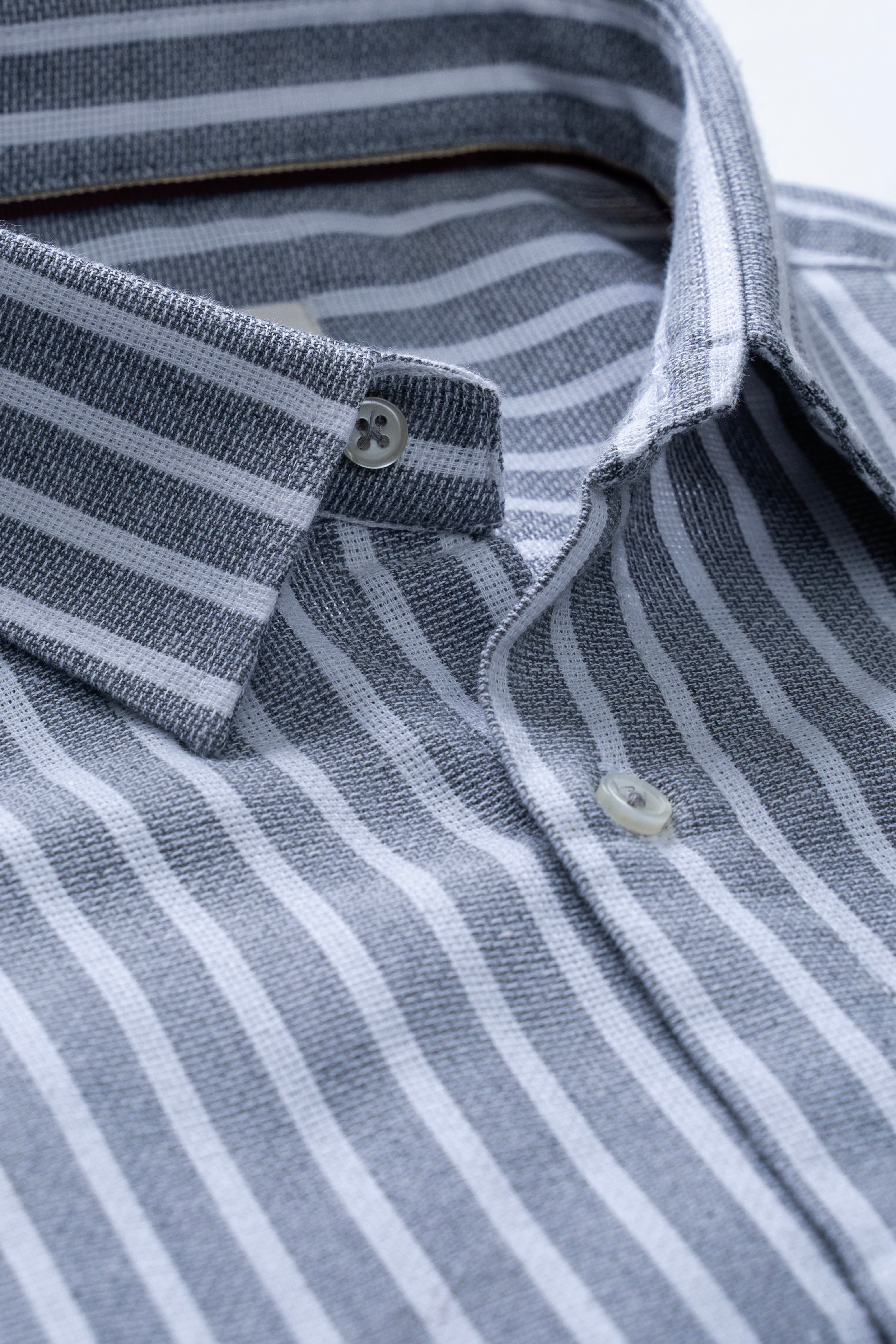 REGULAR COLLAR SHIRT GREY