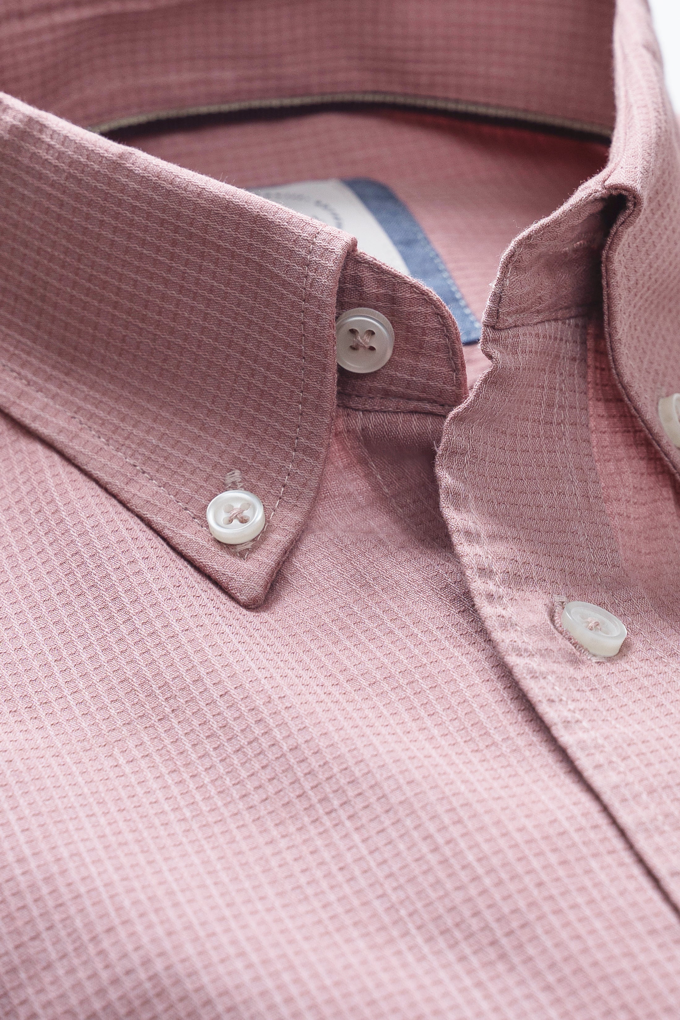 BUTTON DOWN COLLAR SMART SHIRT PINK