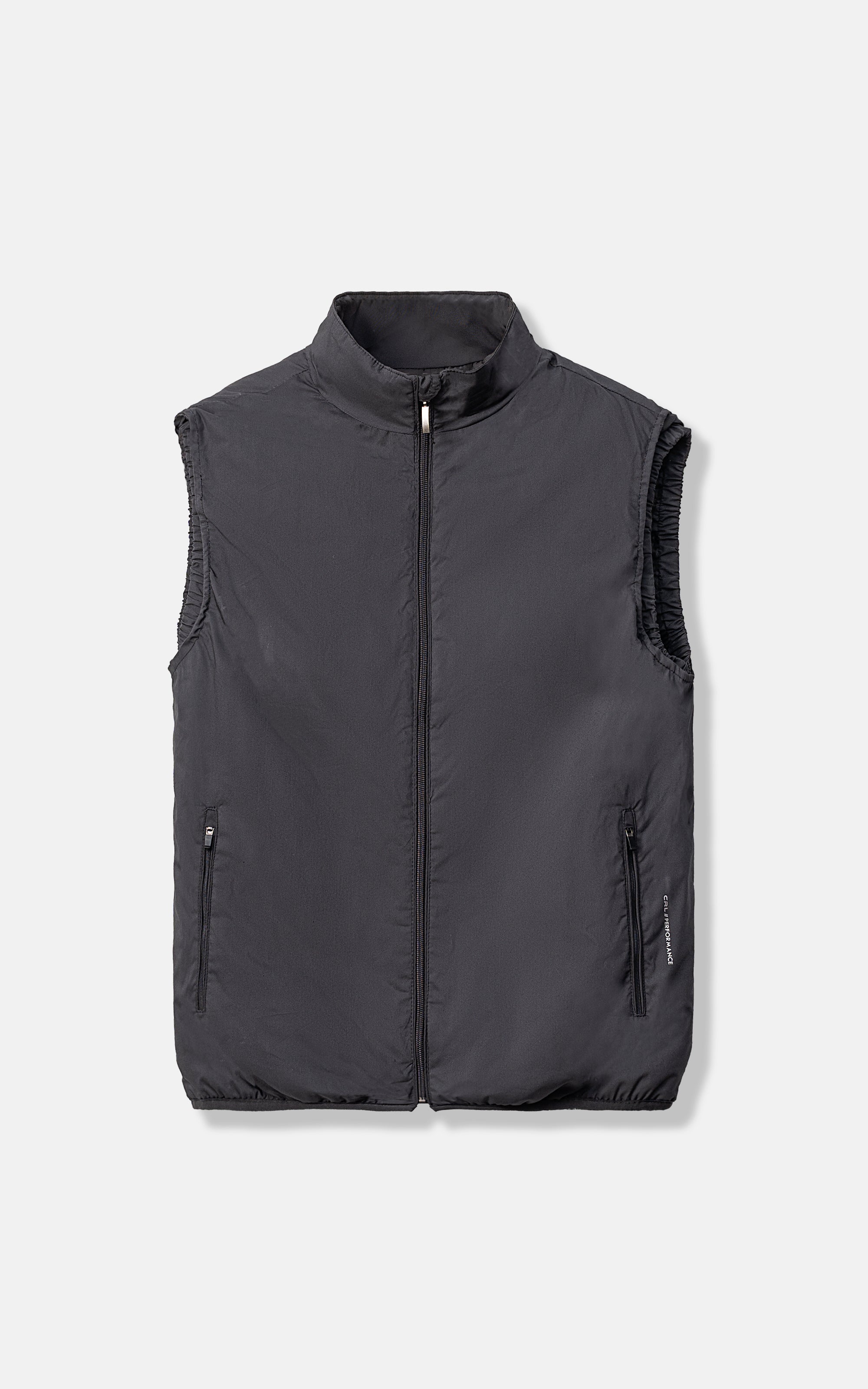 Shop Puffer Sleeveless Jacket Grey for Men Online