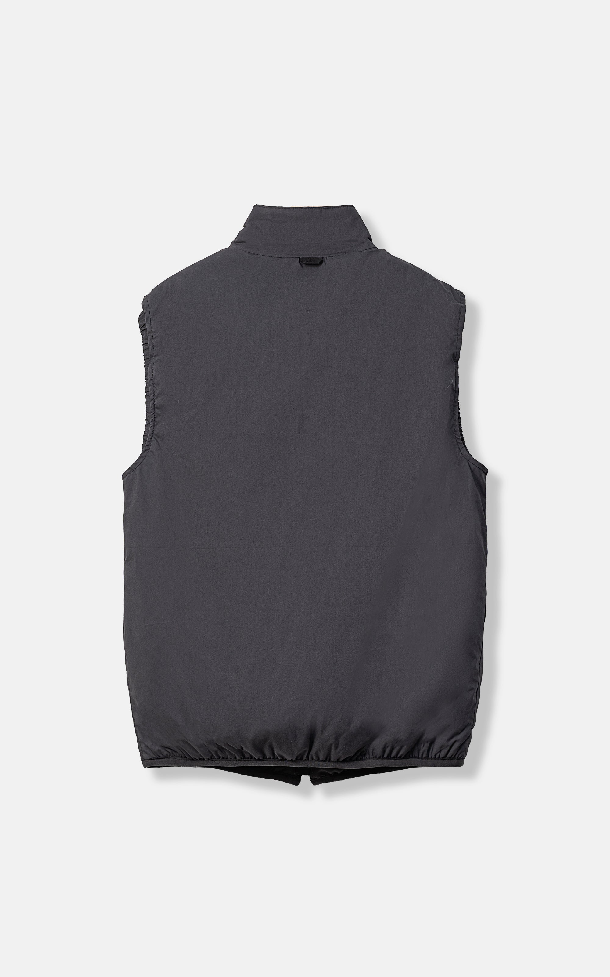 PUFFER SLEEVELESS JACKET GREY