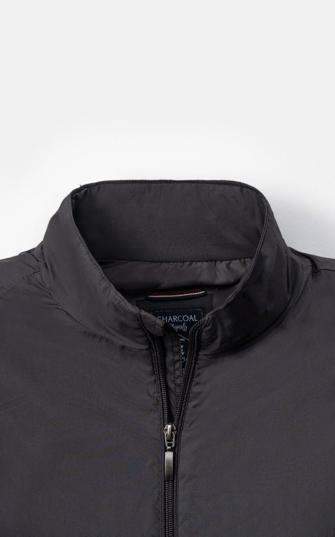 PUFFER SLEEVELESS JACKET GREY