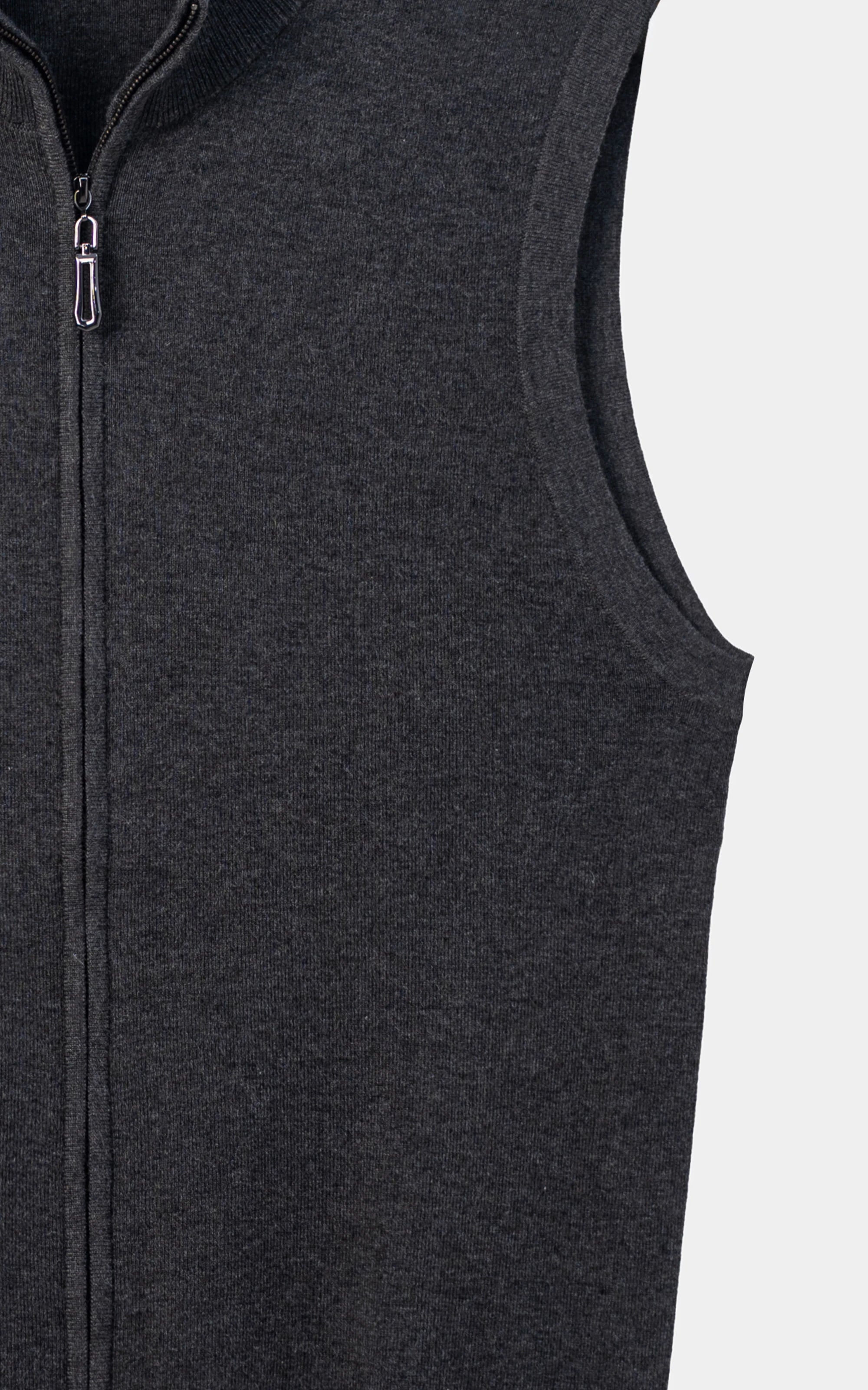 Sweater full zip Grey