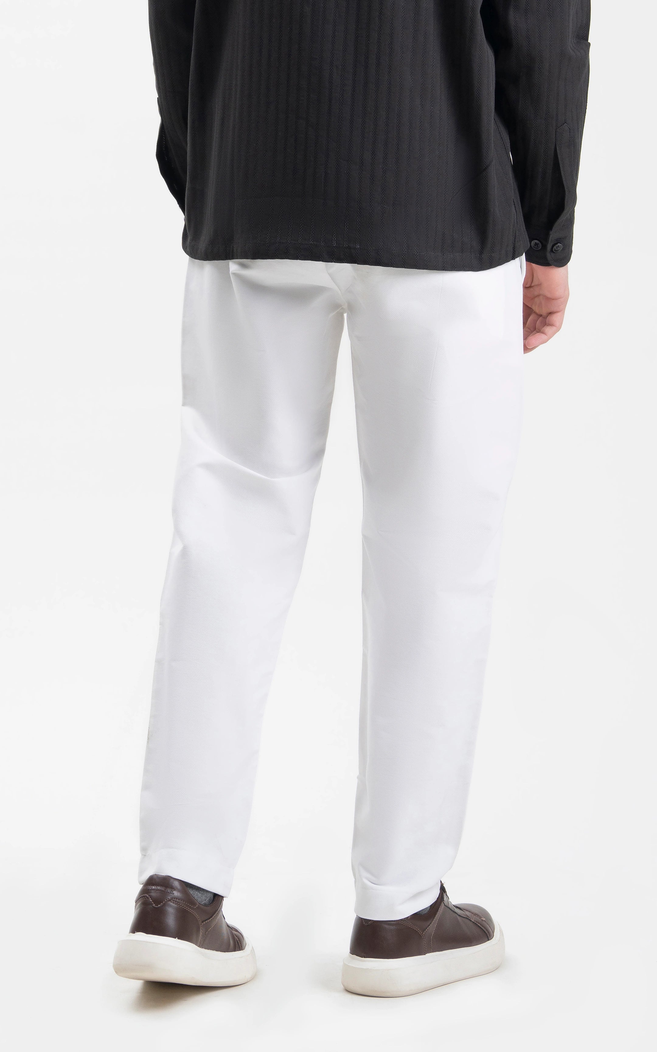 CASUAL TROUSER BONE POCKET WHITE
