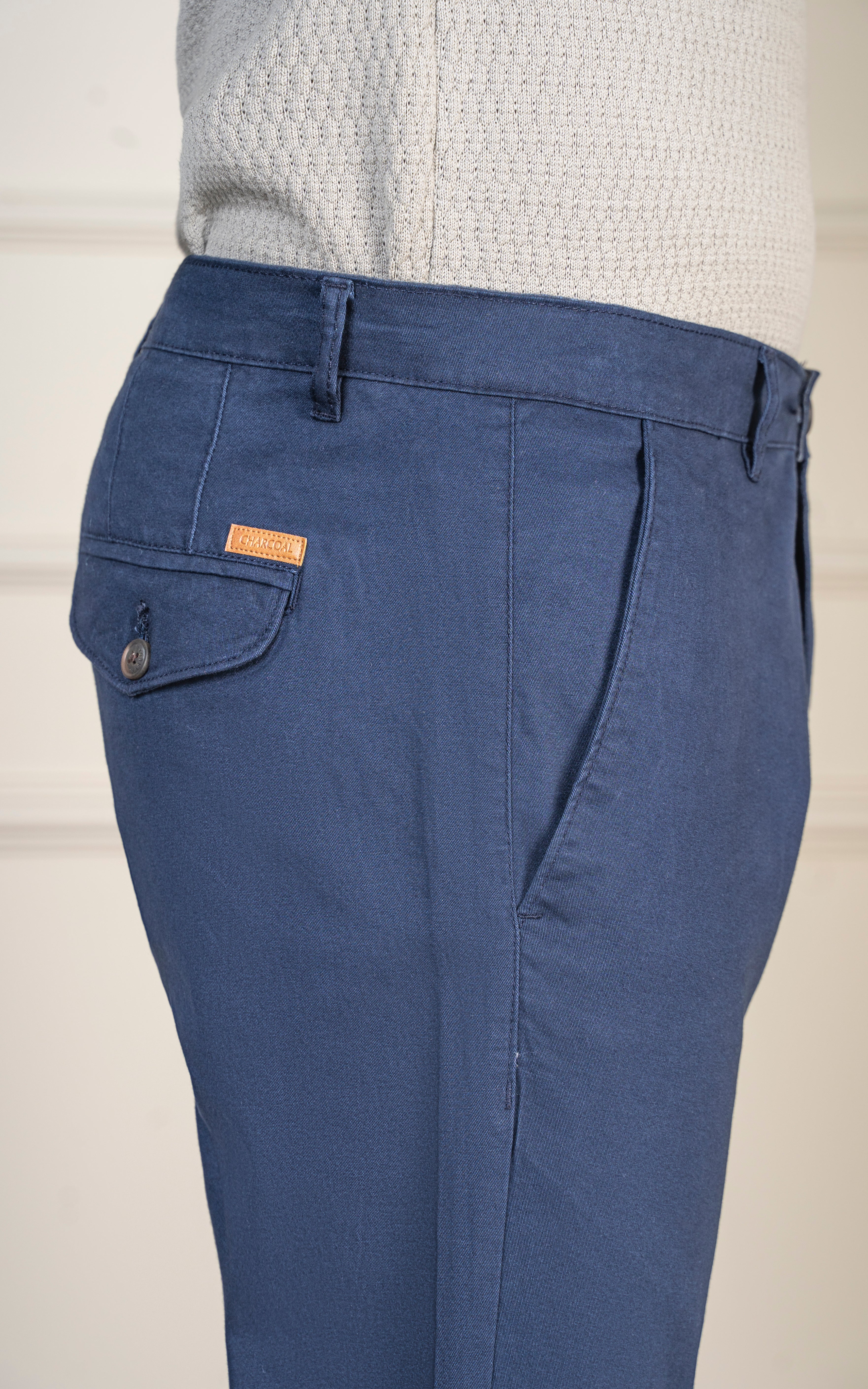 TWILL SMART FIT PANT NAVY