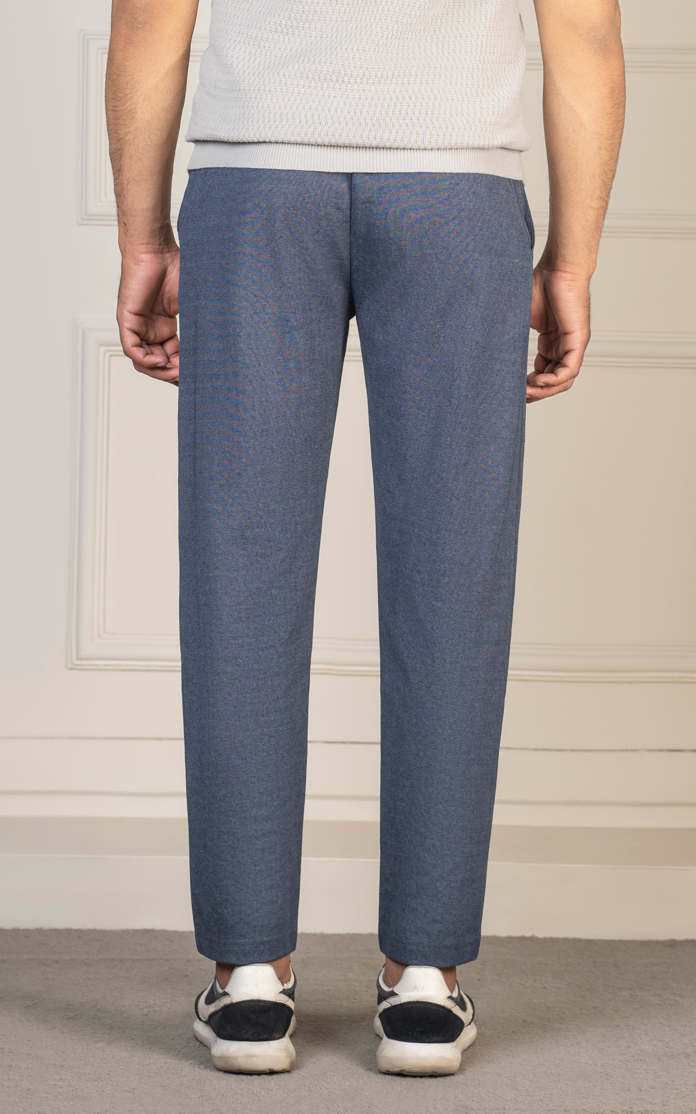 REGULAR FIT INTERLOCK JOGGER TROUSER NAVY