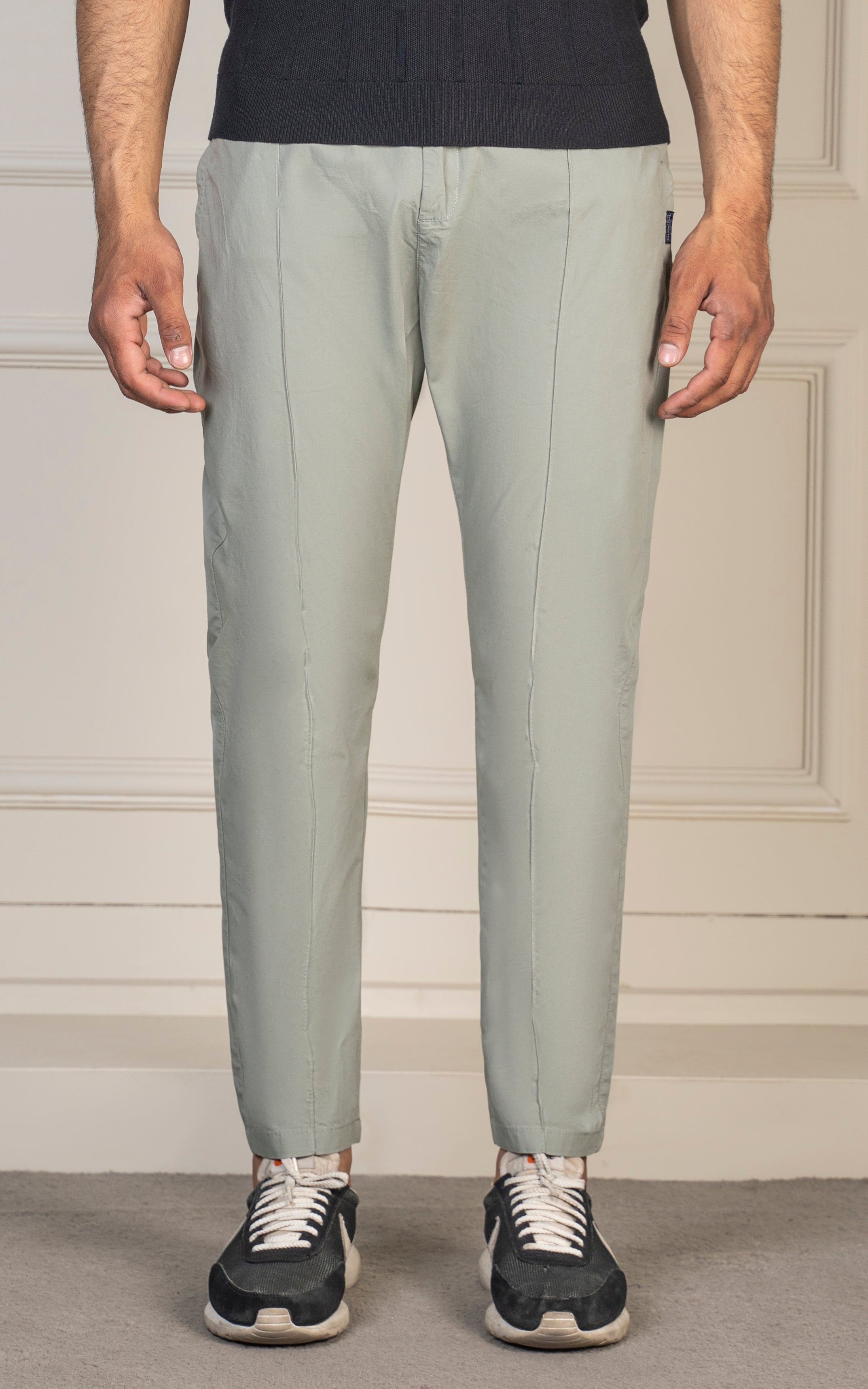 SLIM FIT JOGGER TROUSER OLIVE