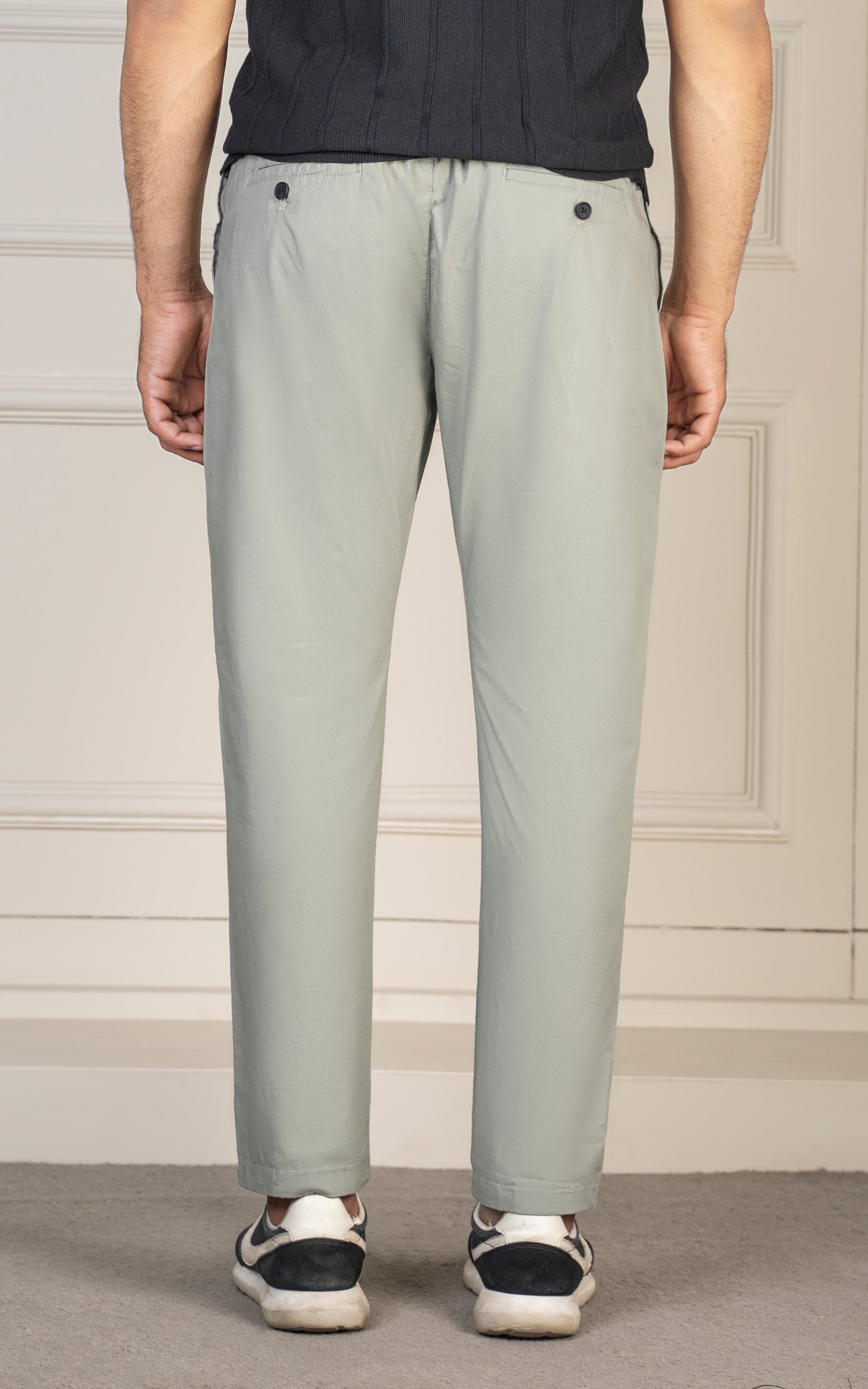 SLIM FIT JOGGER TROUSER OLIVE