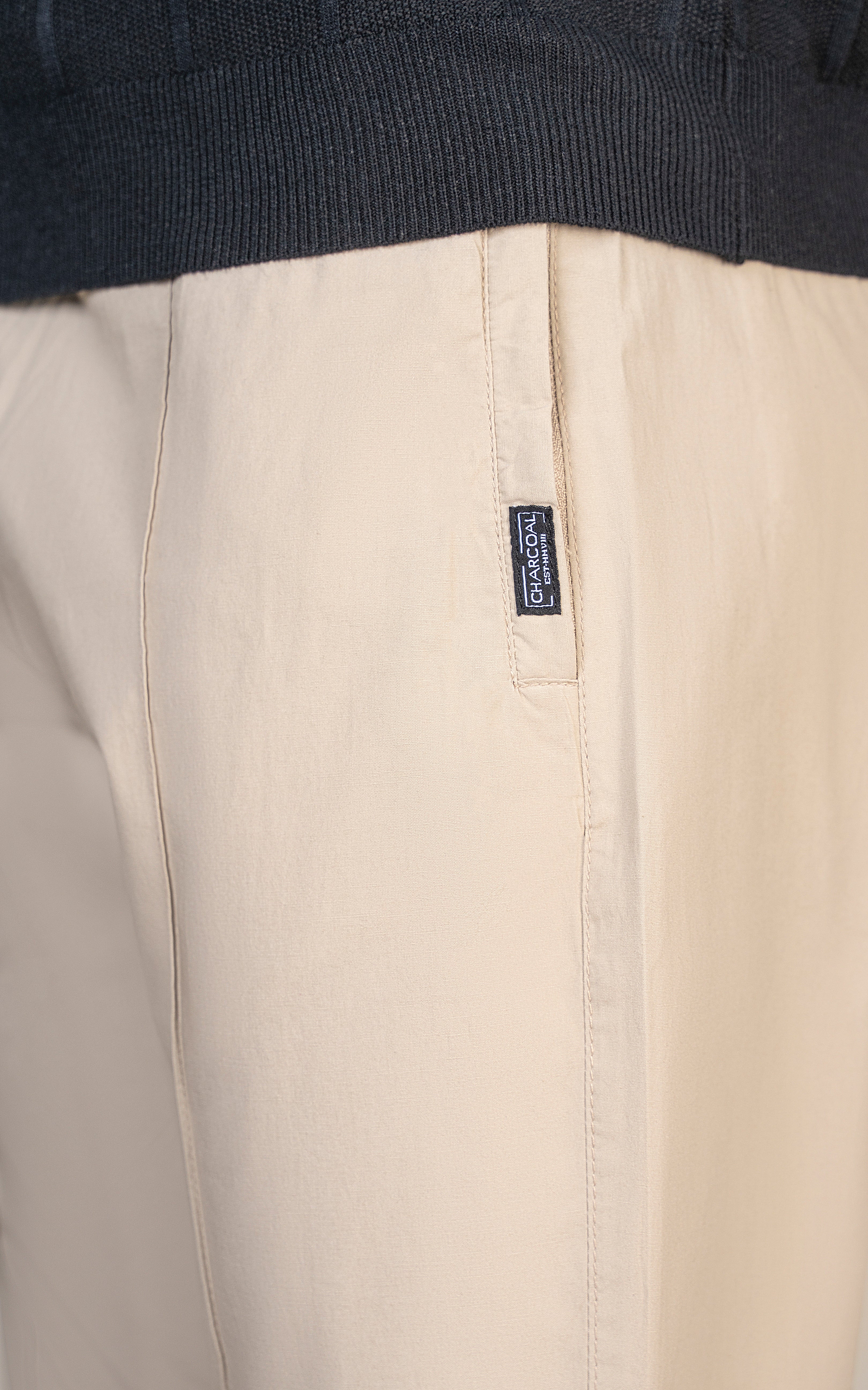 SLIM FIT JOGGER TROUSER KHAKI