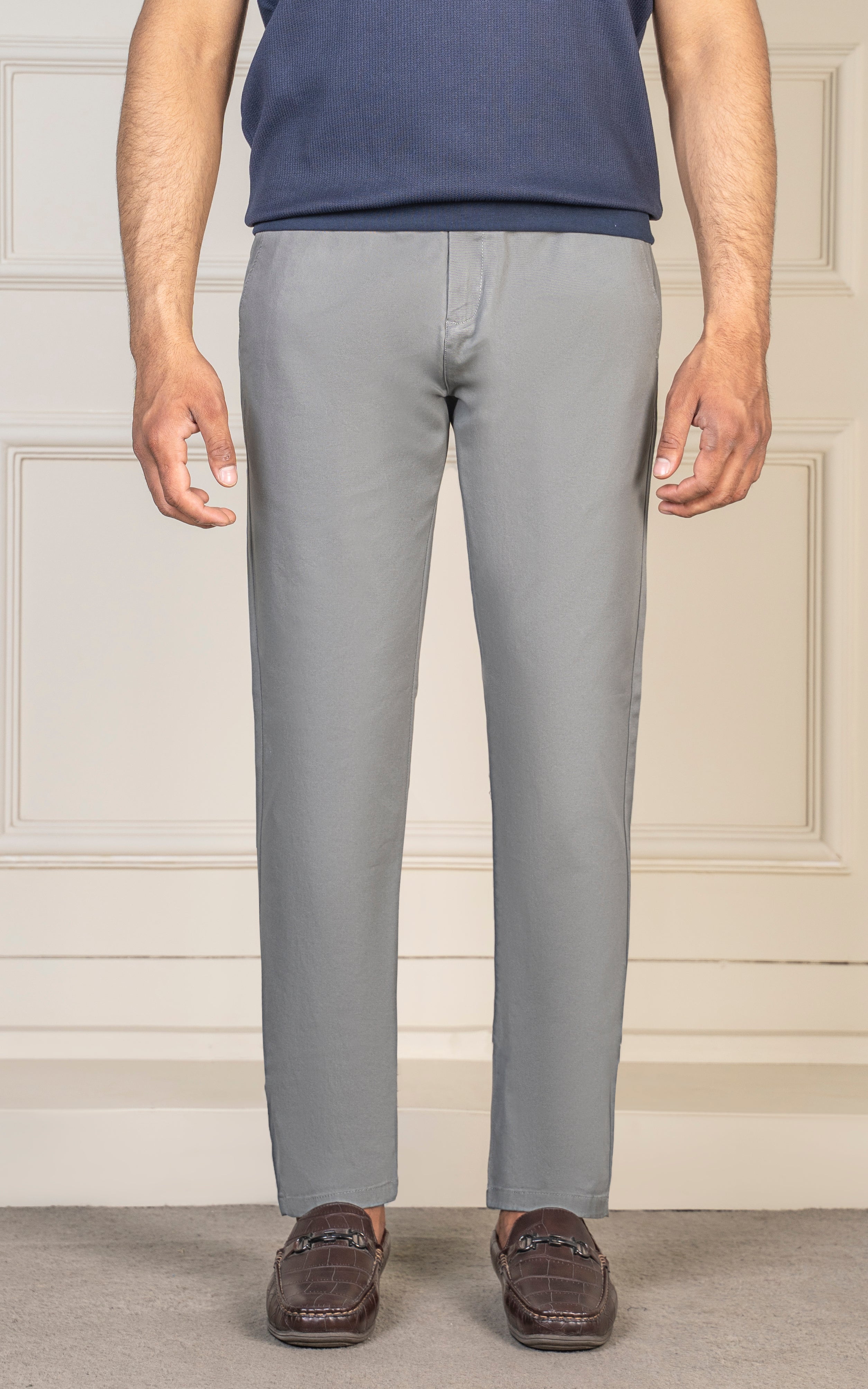 TWILL SMART FIT PANT GREY