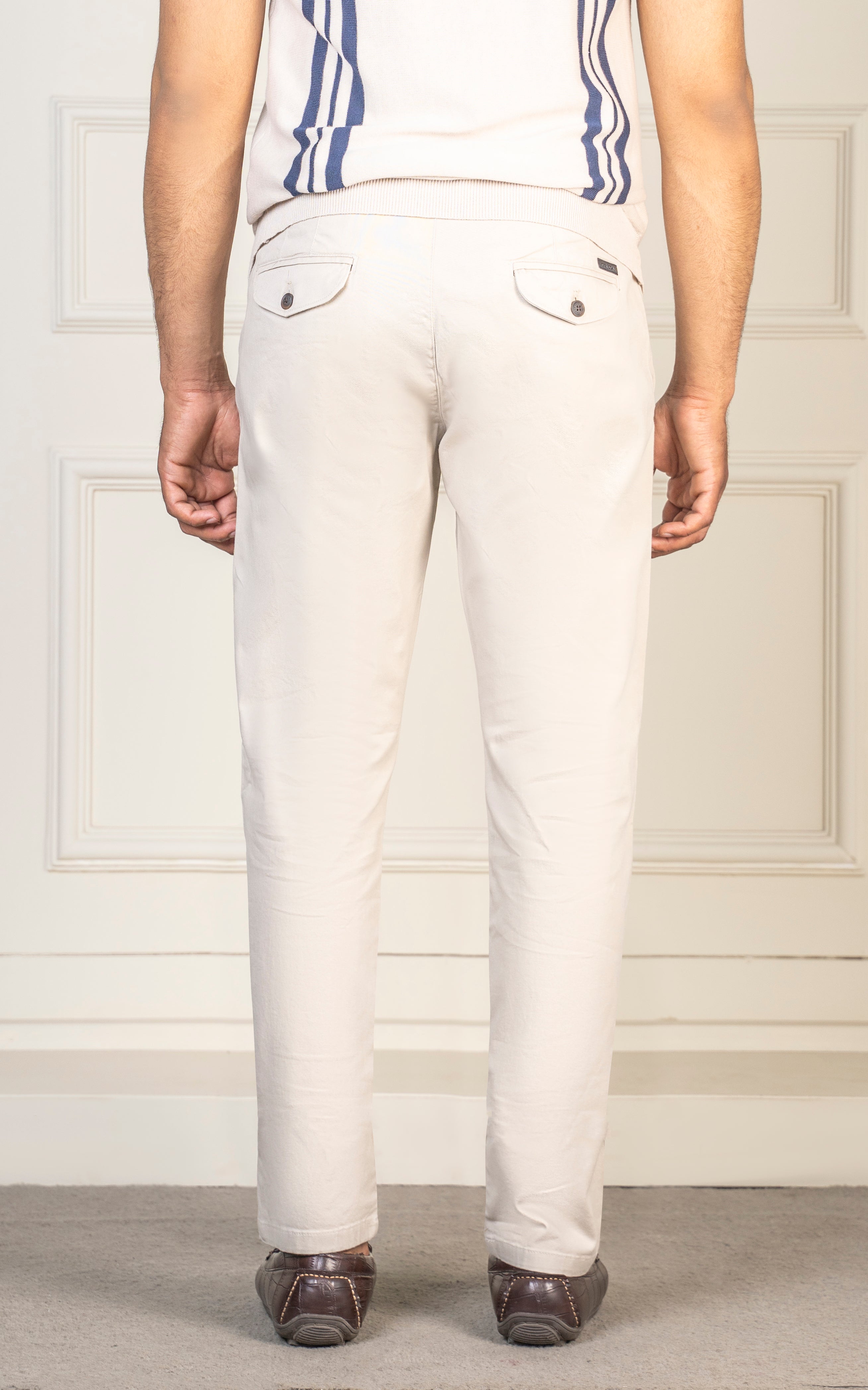 TWILL SMART FIT PANT BEIGE