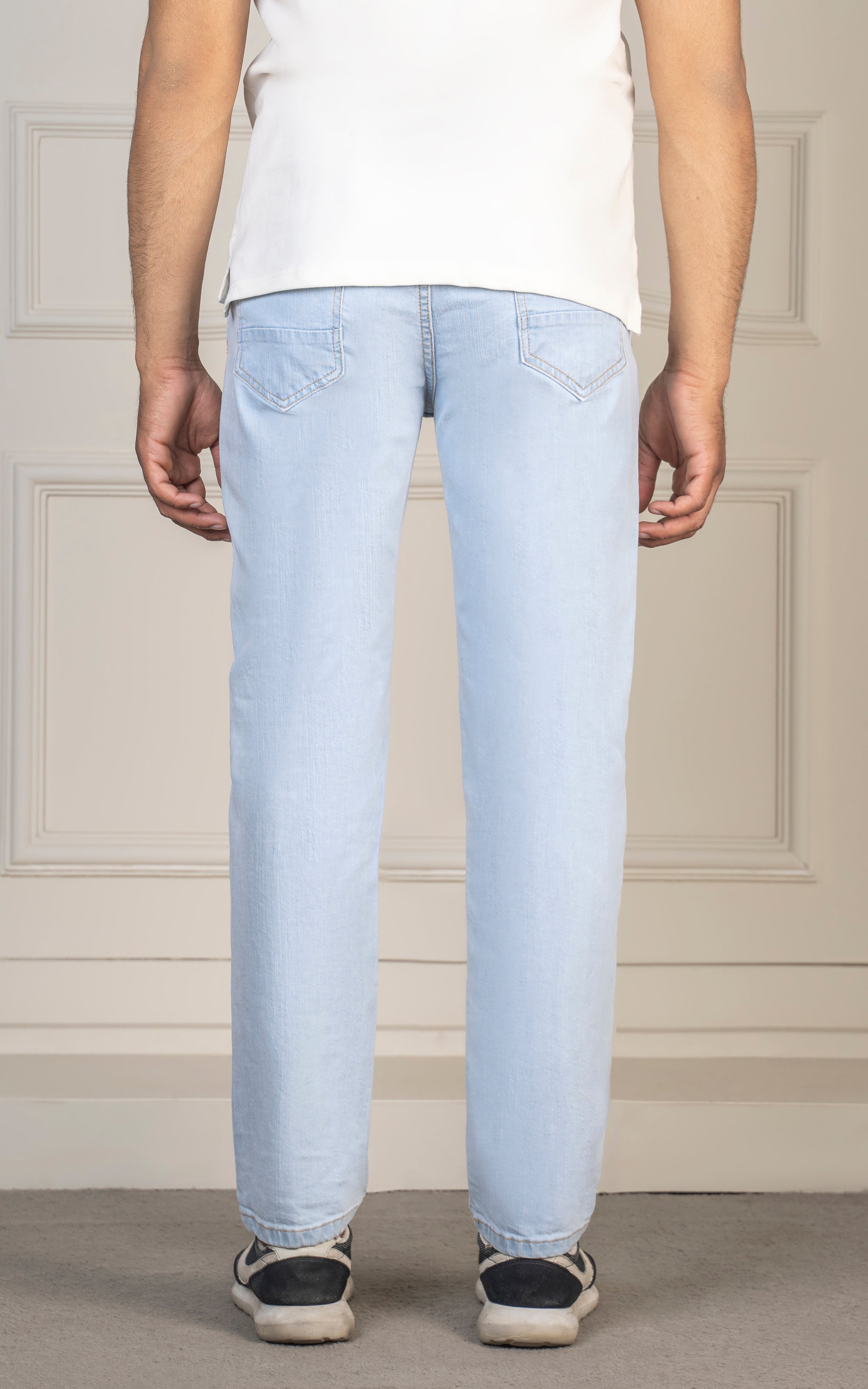 REGULAR STRAIGHT FIT JEAN  SKY BLUE