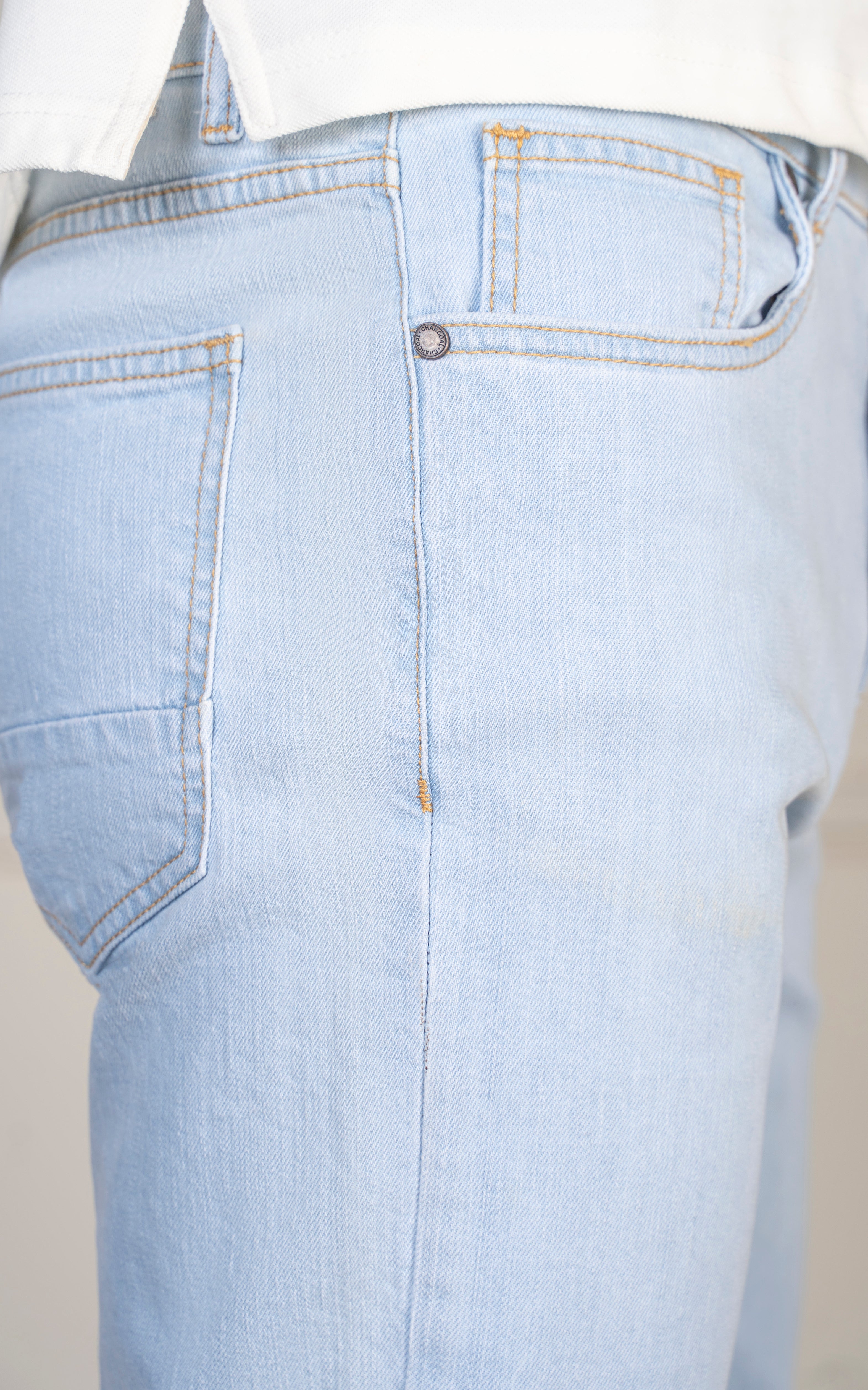 REGULAR STRAIGHT FIT JEAN  SKY BLUE