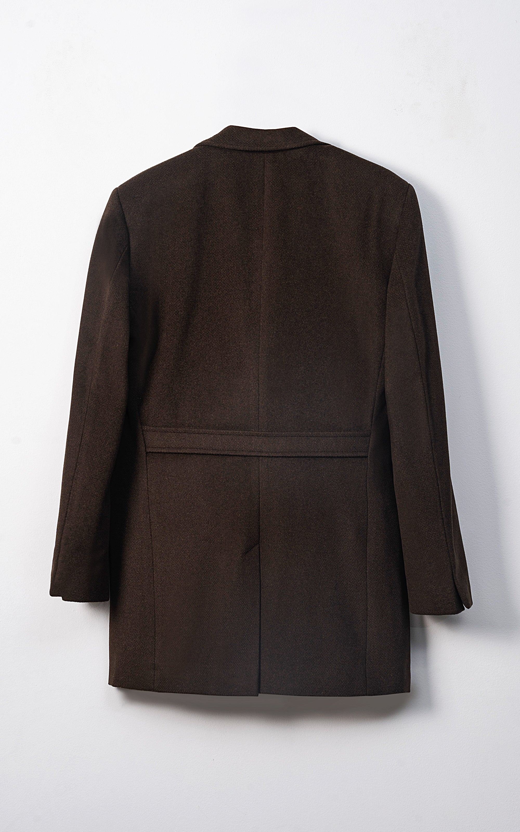 REFINED CLASSIC LONG COAT OLIVE