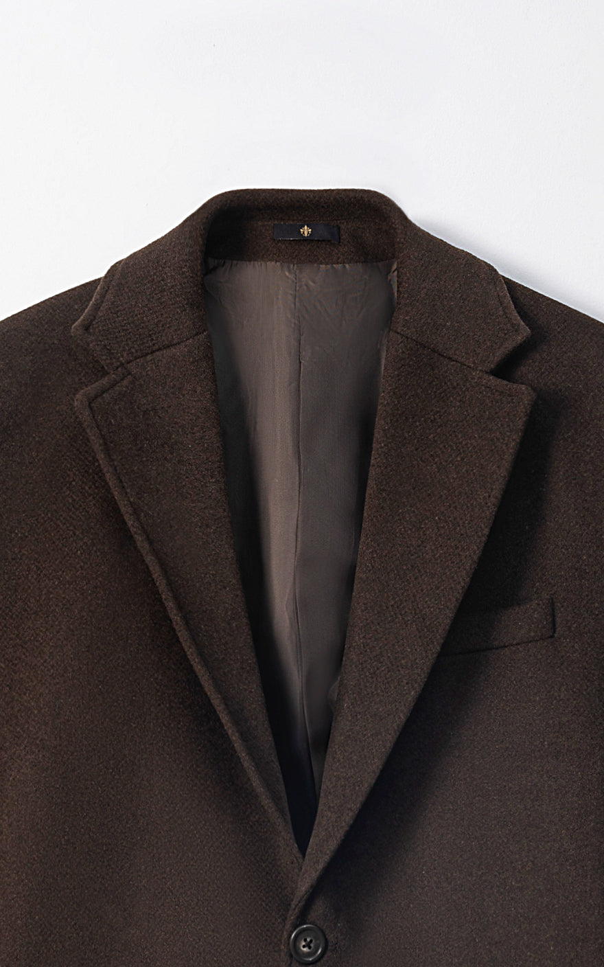 REFINED CLASSIC LONG COAT OLIVE