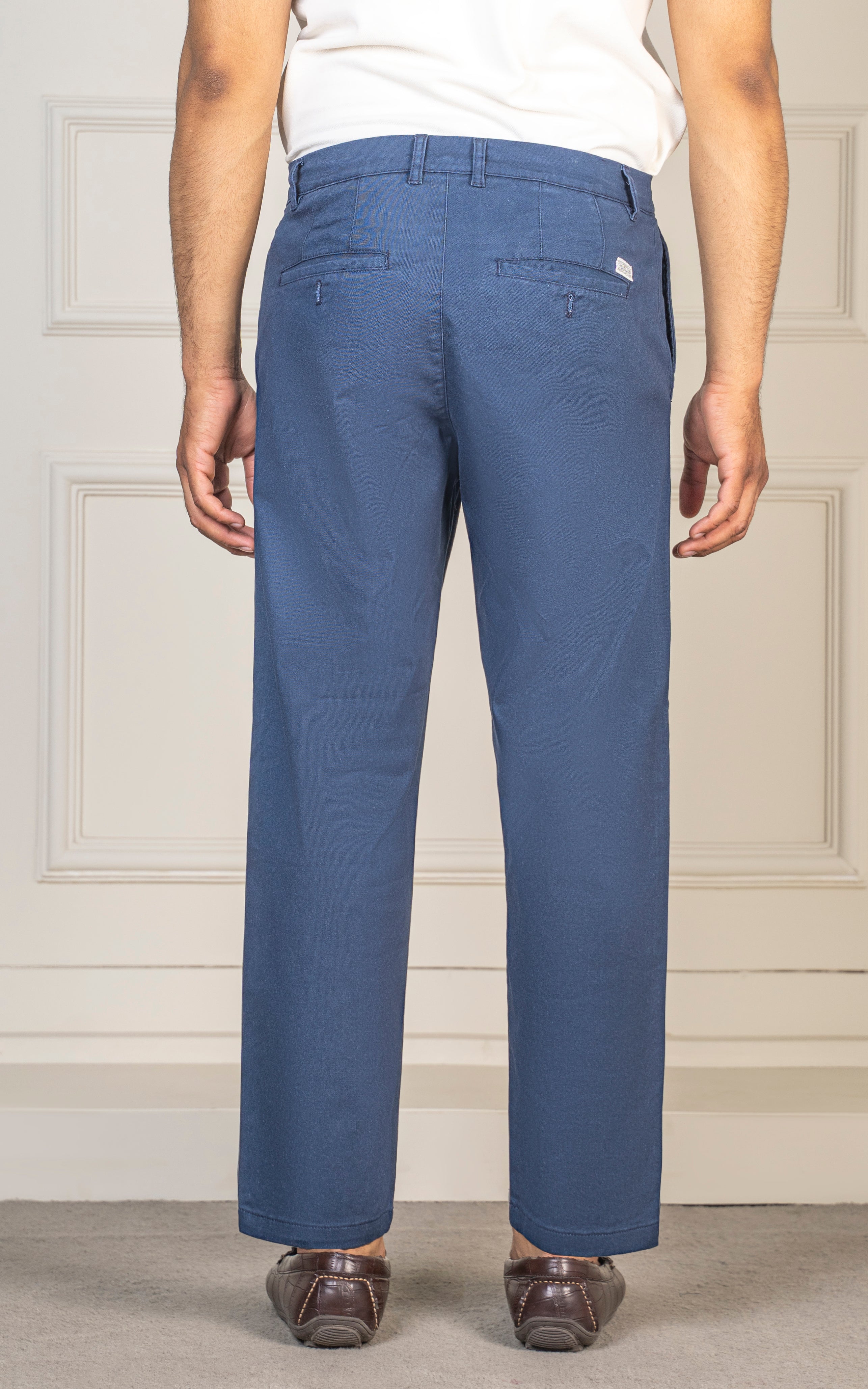 TWILL LOOSE FIT PANT NAVY