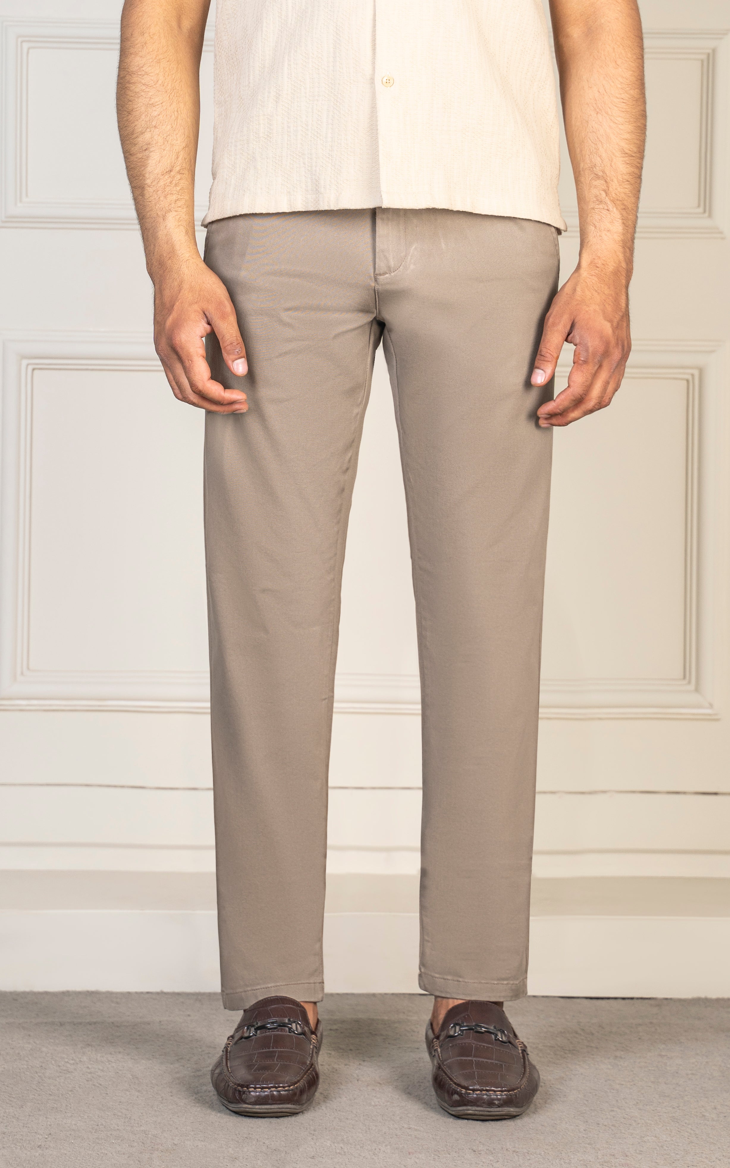 TWILL SMART FIT PANT KHAKI