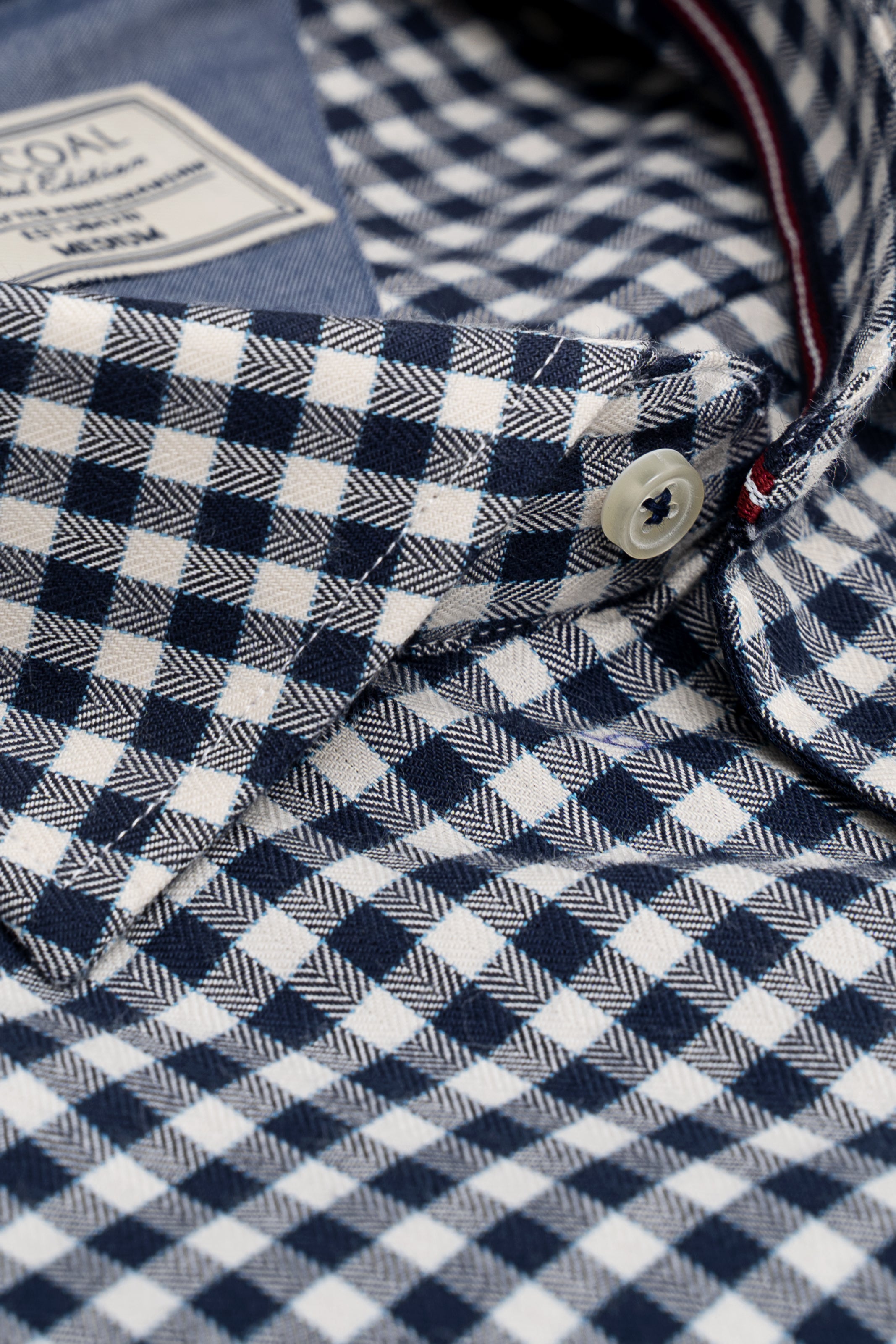 LIMITED EDITION SHIRT BLUE WHITE CHECK