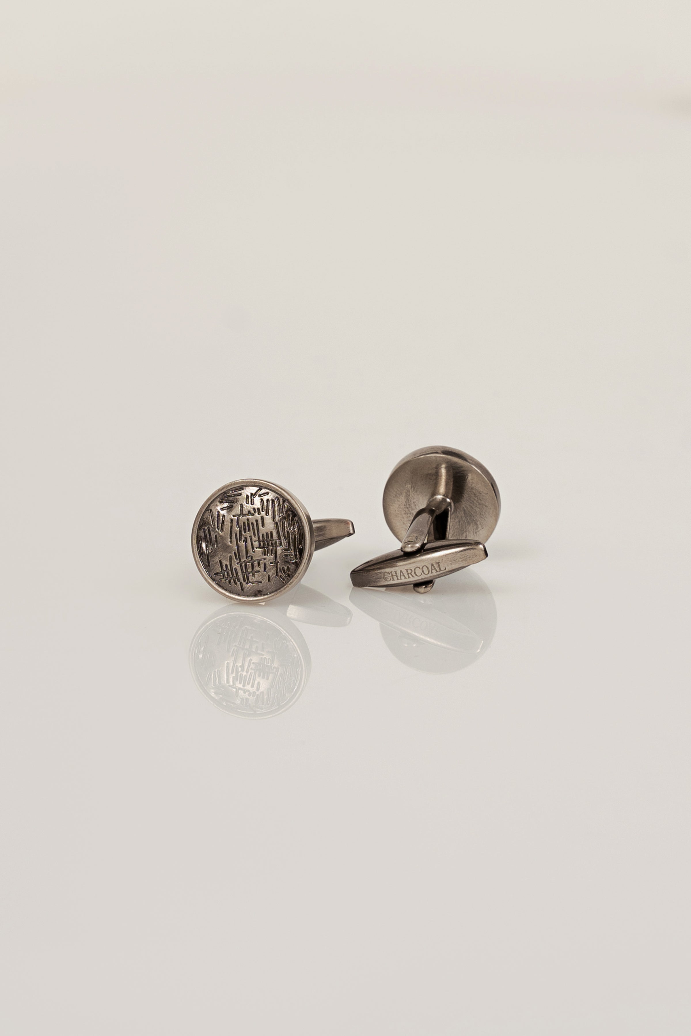 CUFFLINKS - Charcoal Clothing