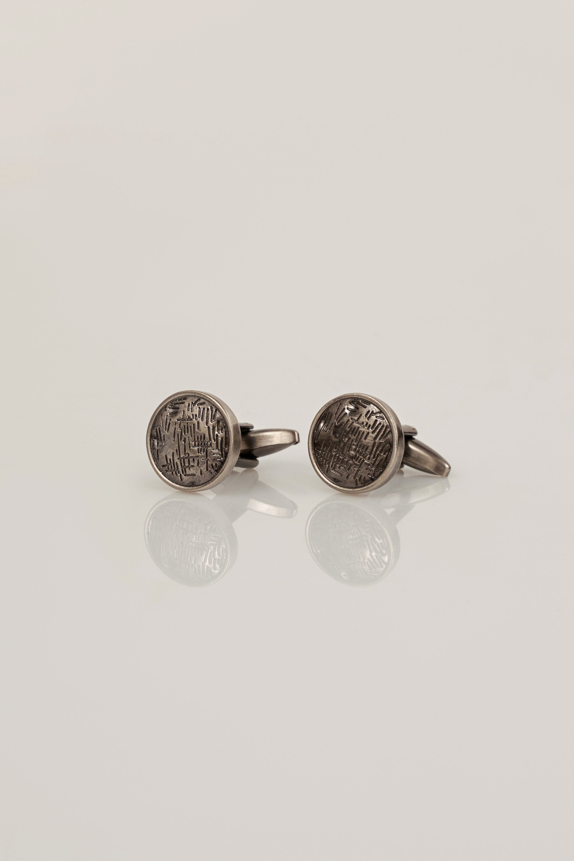 CUFFLINKS - Charcoal Clothing