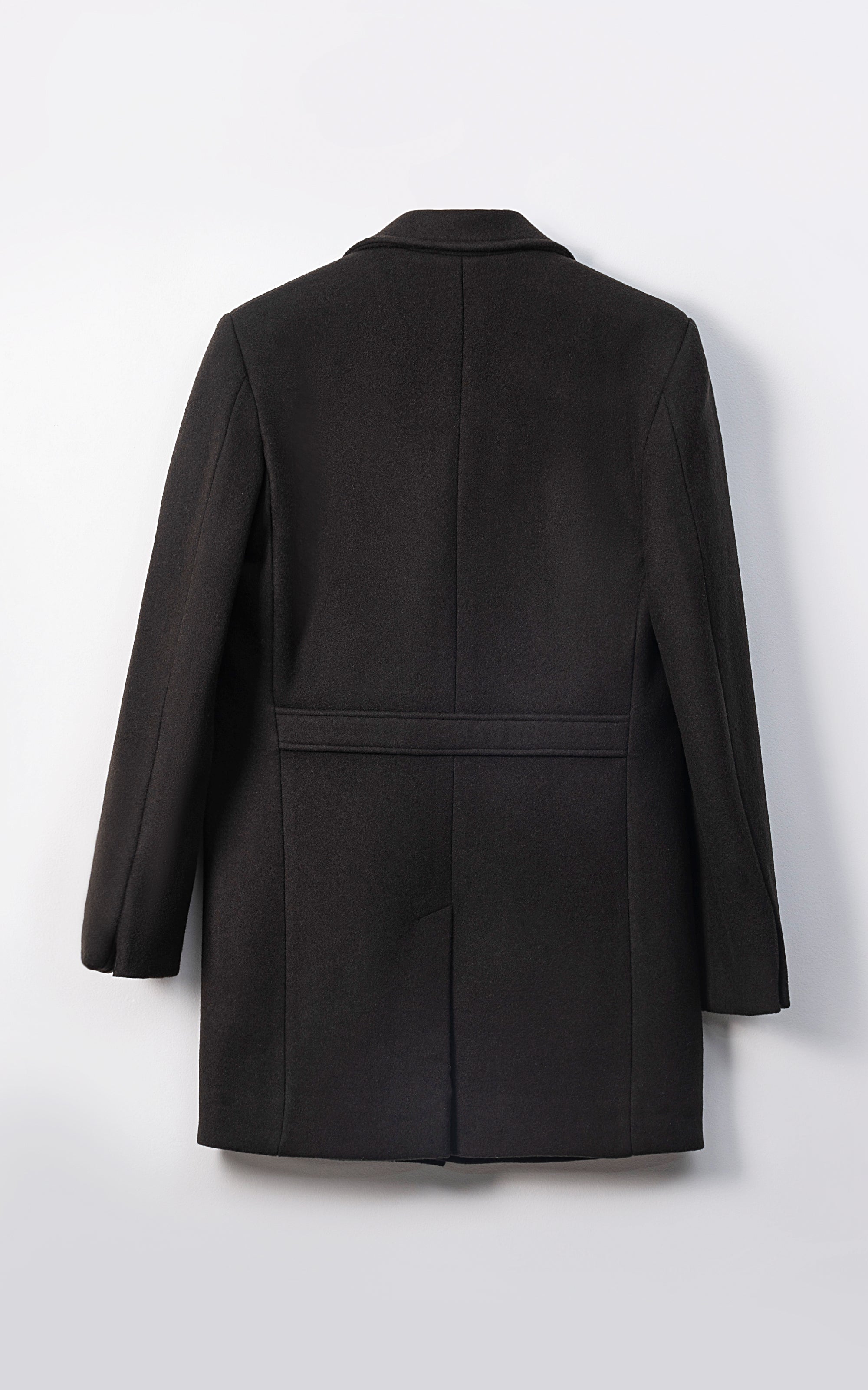 REFINED CLASSIC LONG COAT OLIVE