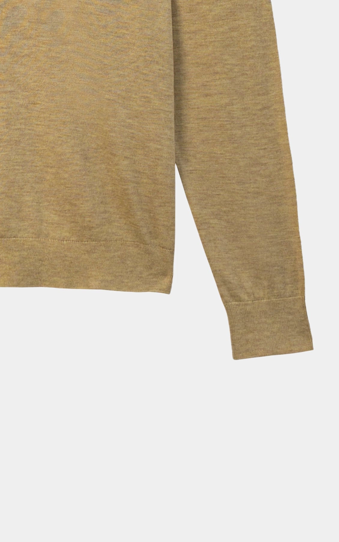 V-Neck Sweater Yellow melange