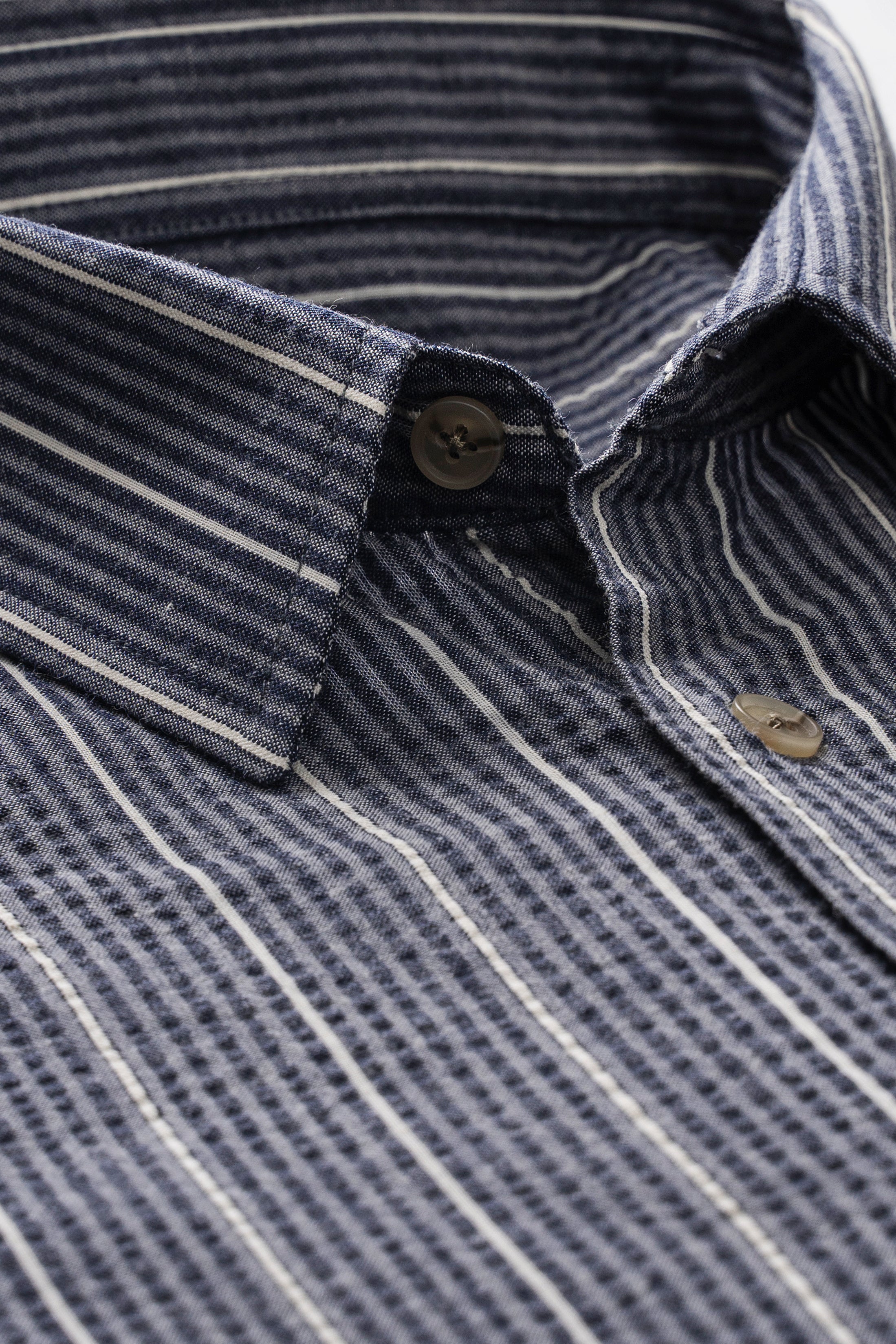 REGULAR COLLAR SHIRT BLUISH