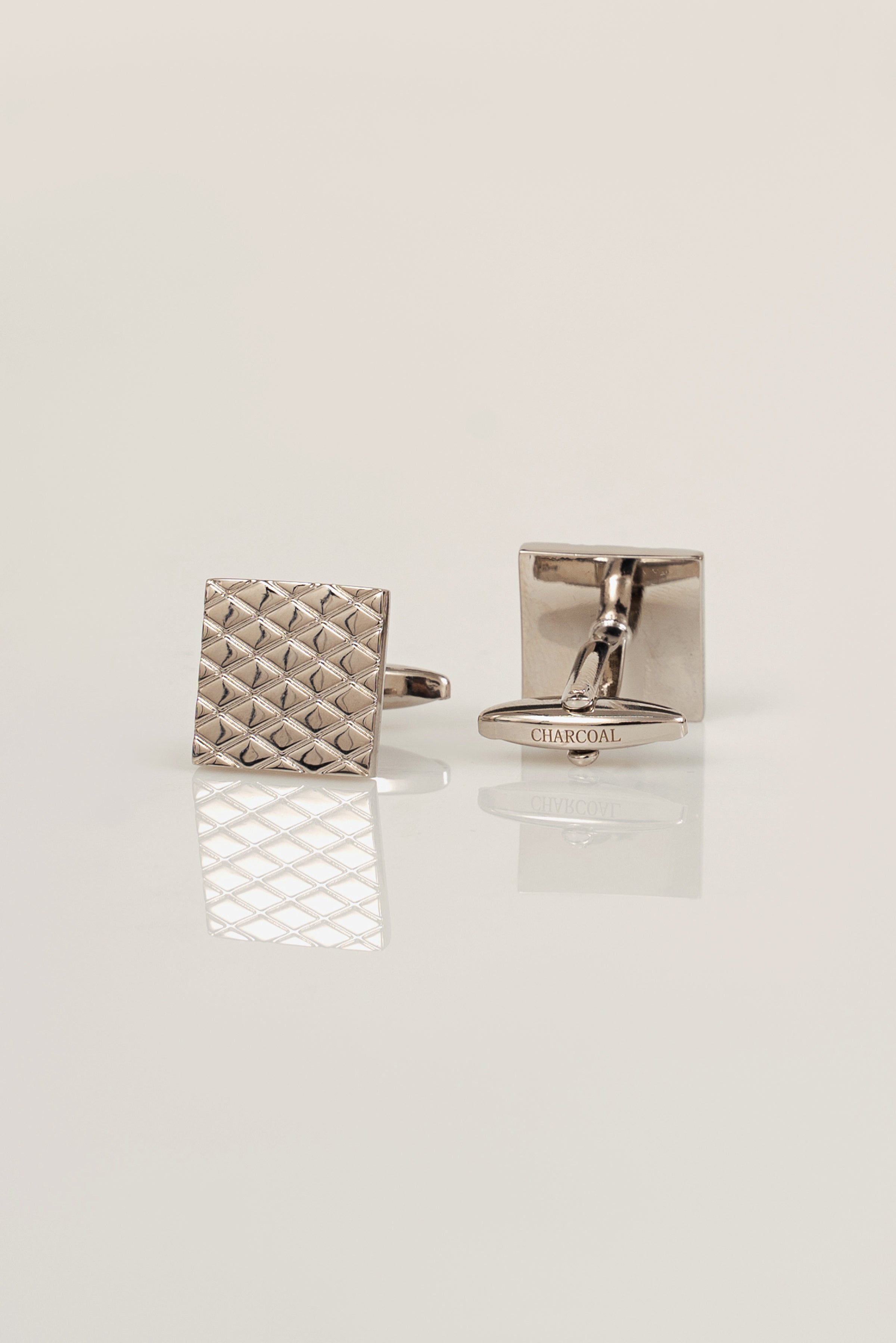 CUFFLINKS - Charcoal Clothing