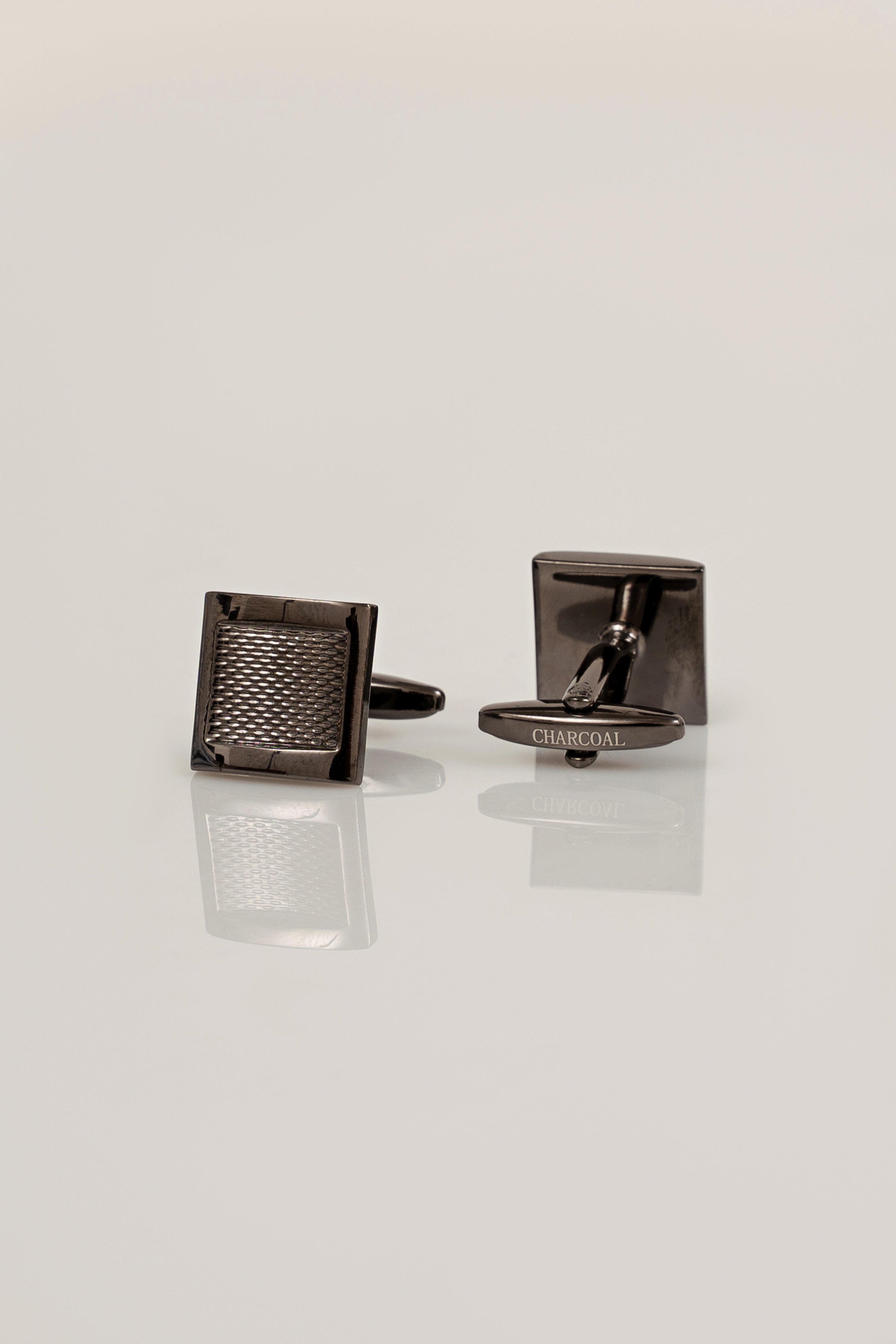 CUFFLINKS - Charcoal Clothing