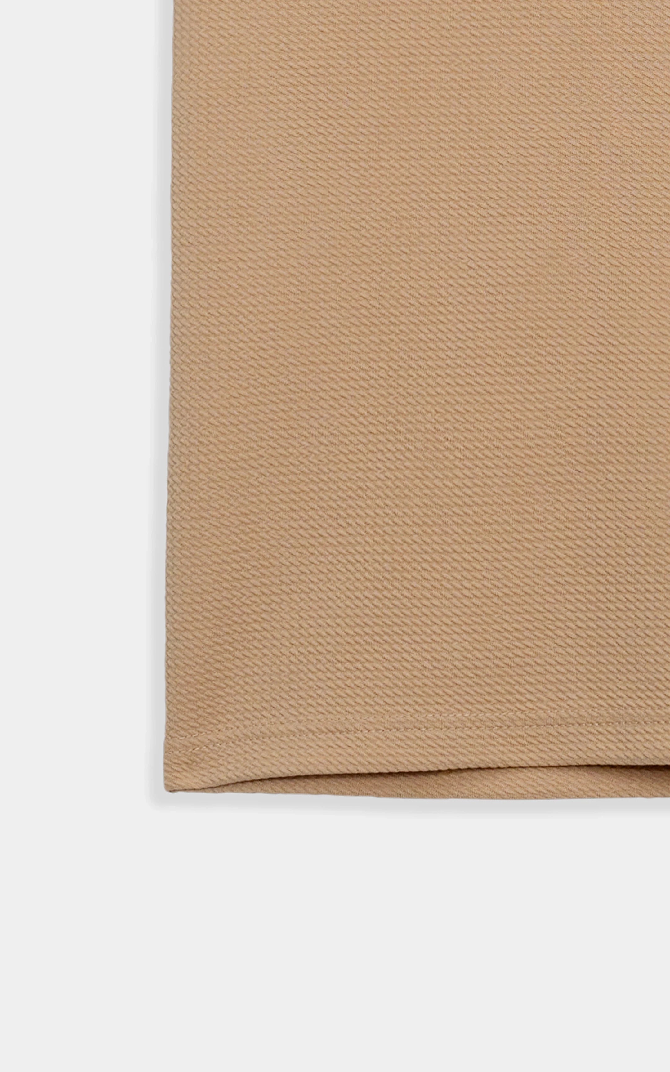 OVERSIZE POLO SHIRT BEIGE