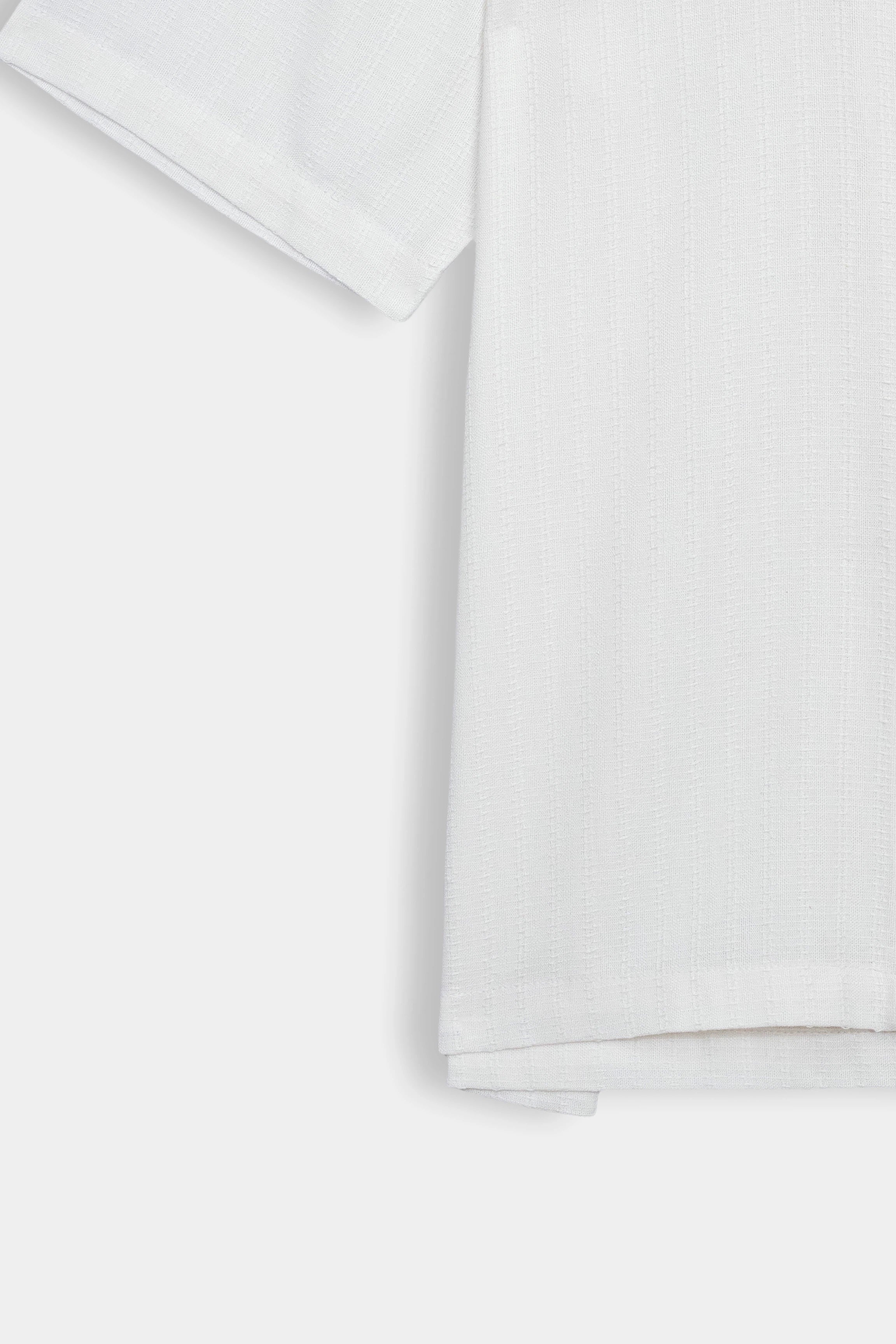 CASUAL SHIRT RELAXED FIT WHITE