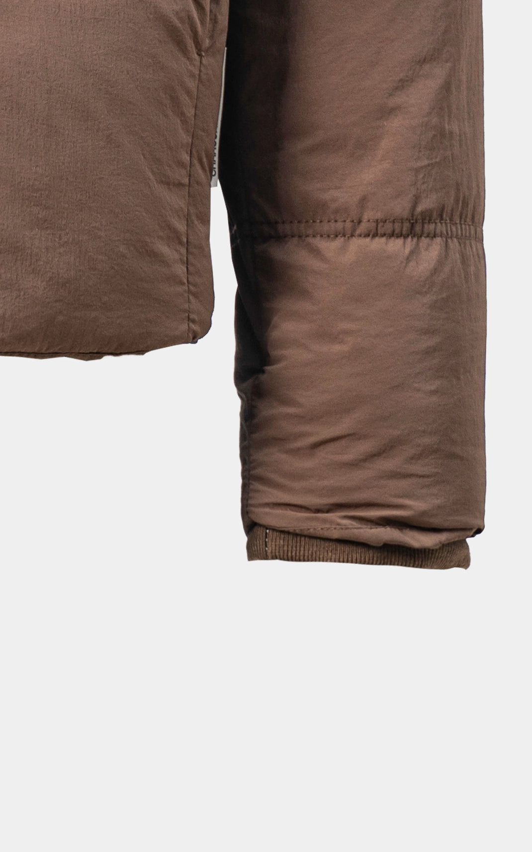 SMART FIT FULLSLEEVE PUFFER JACKET BROWN