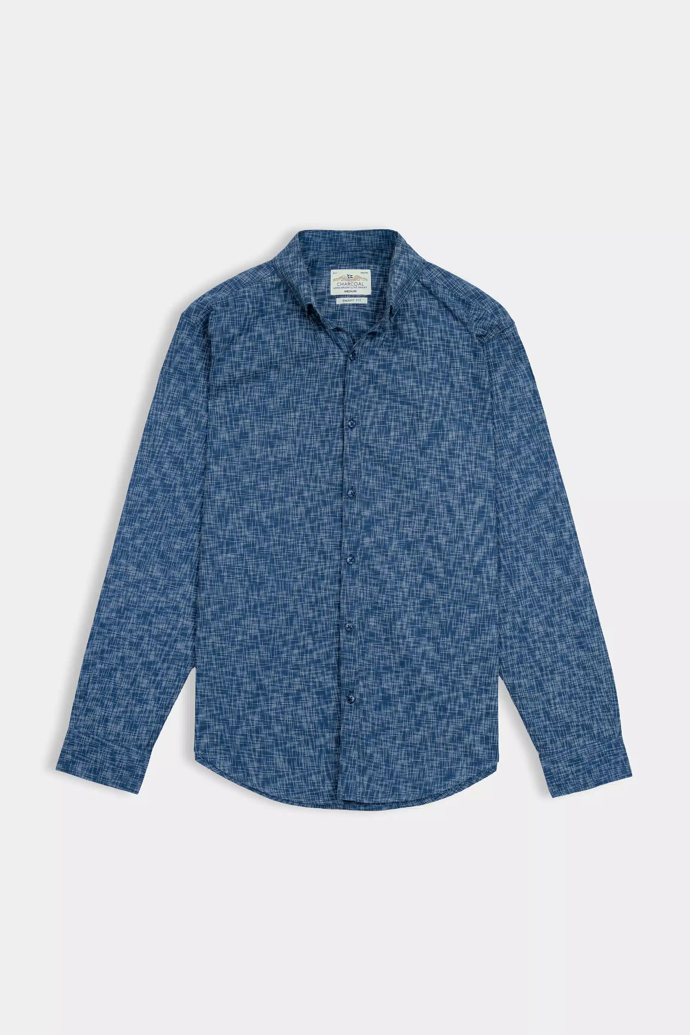 CASUAL SHIRT REGULAR FIT NAVY