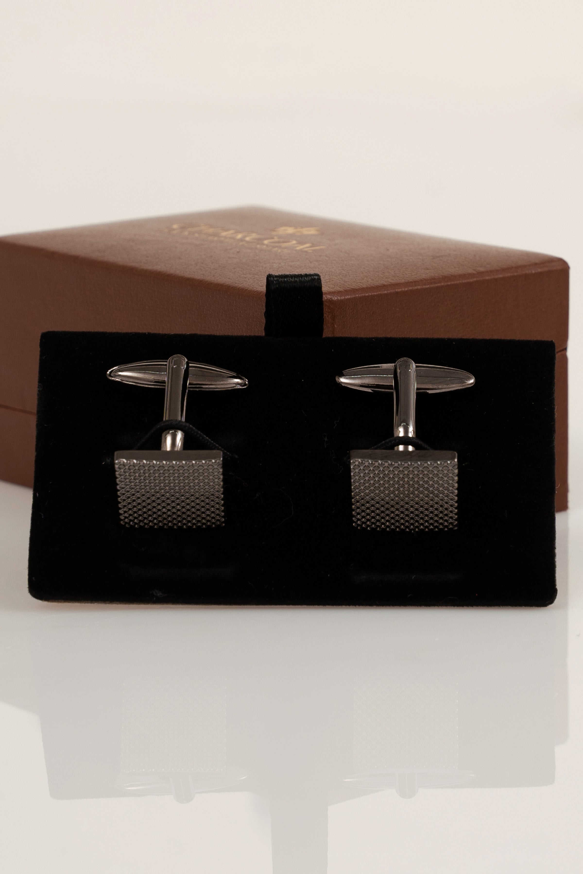 CUFFLINKS - Charcoal Clothing