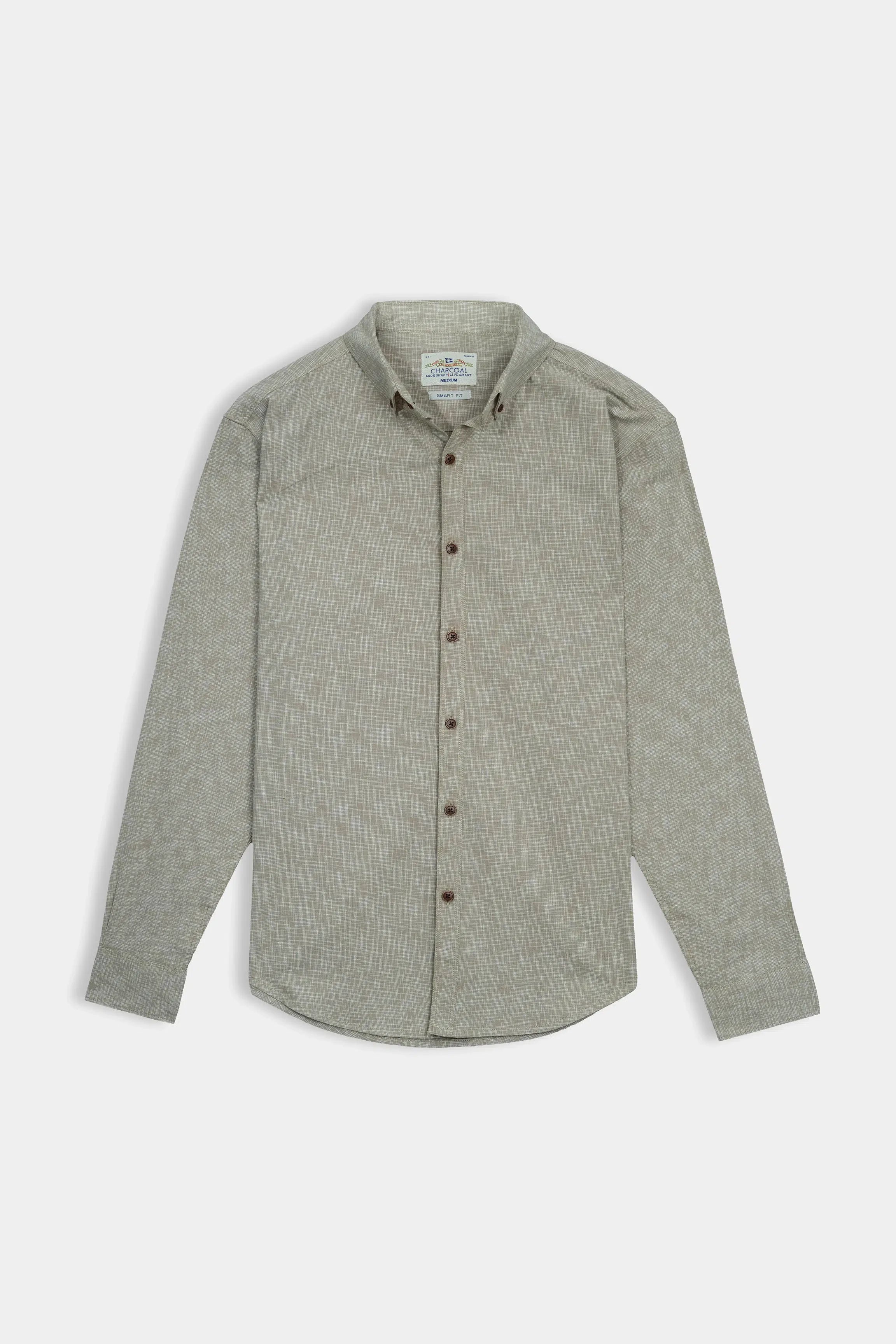CASUAL SHIRT REGULAR FIT KHAKI