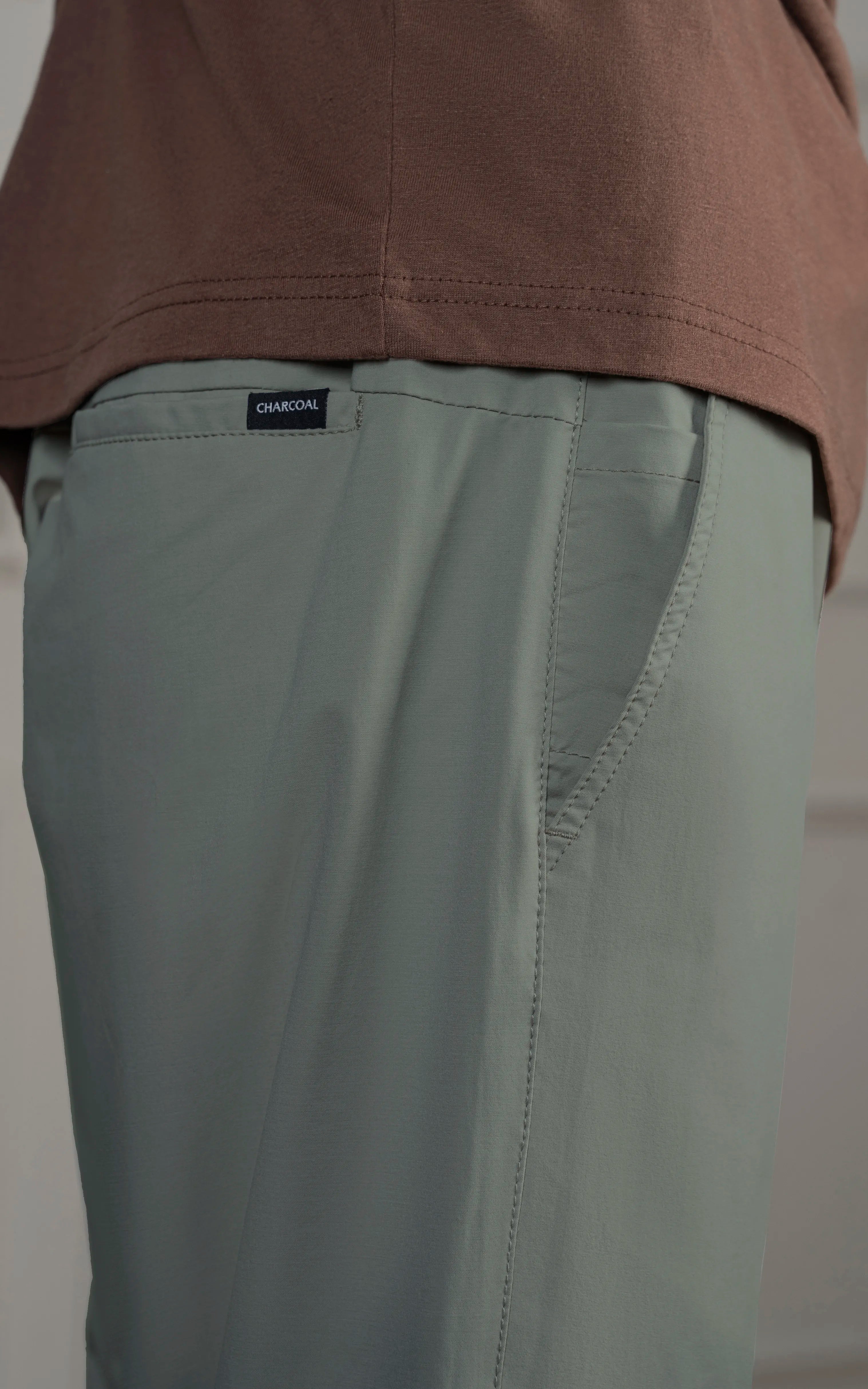 SMART FIT JOGGER TROUSER OLIVE