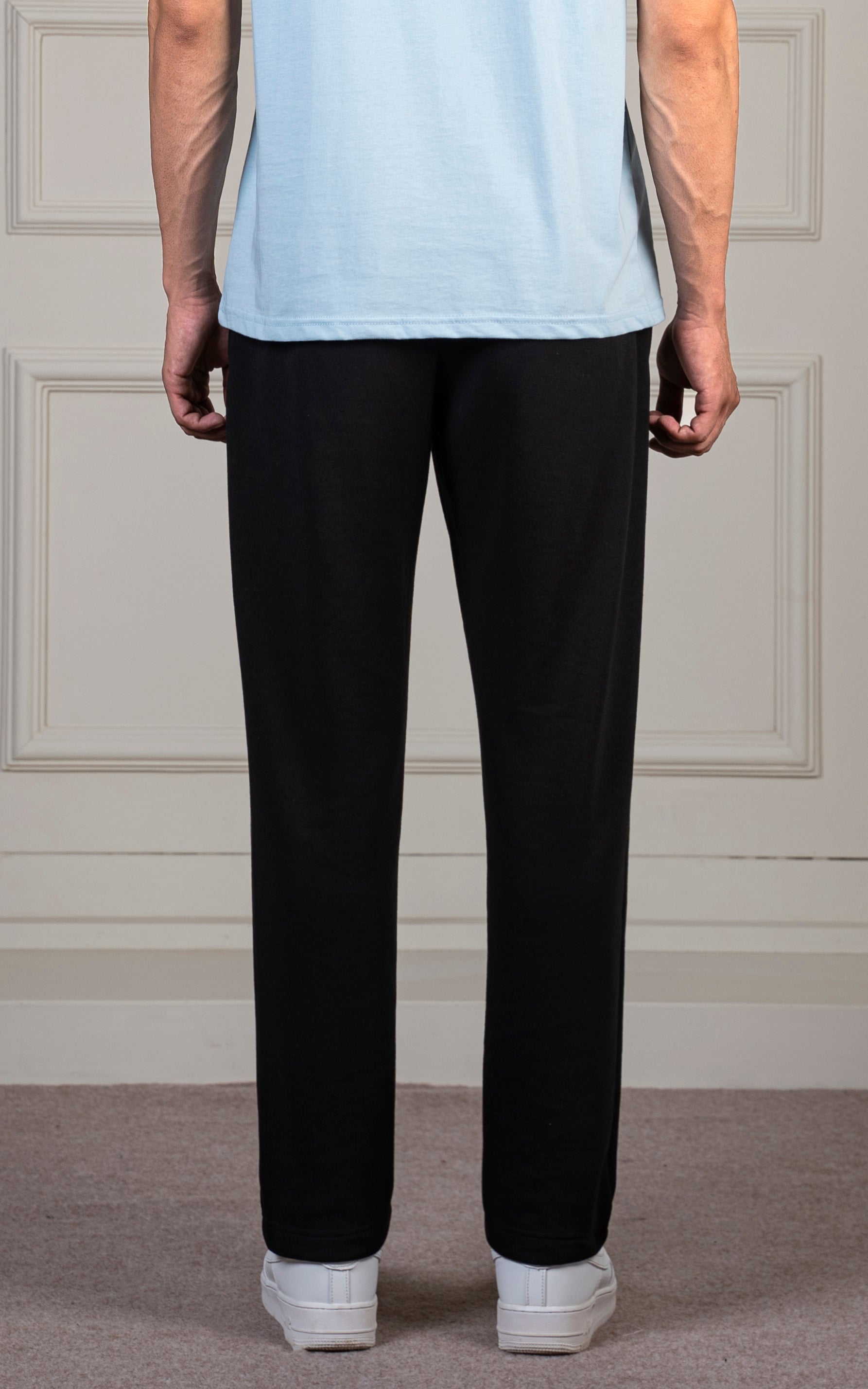 SMART FIT INTERLOCK JOGGER TROUSER BLACK